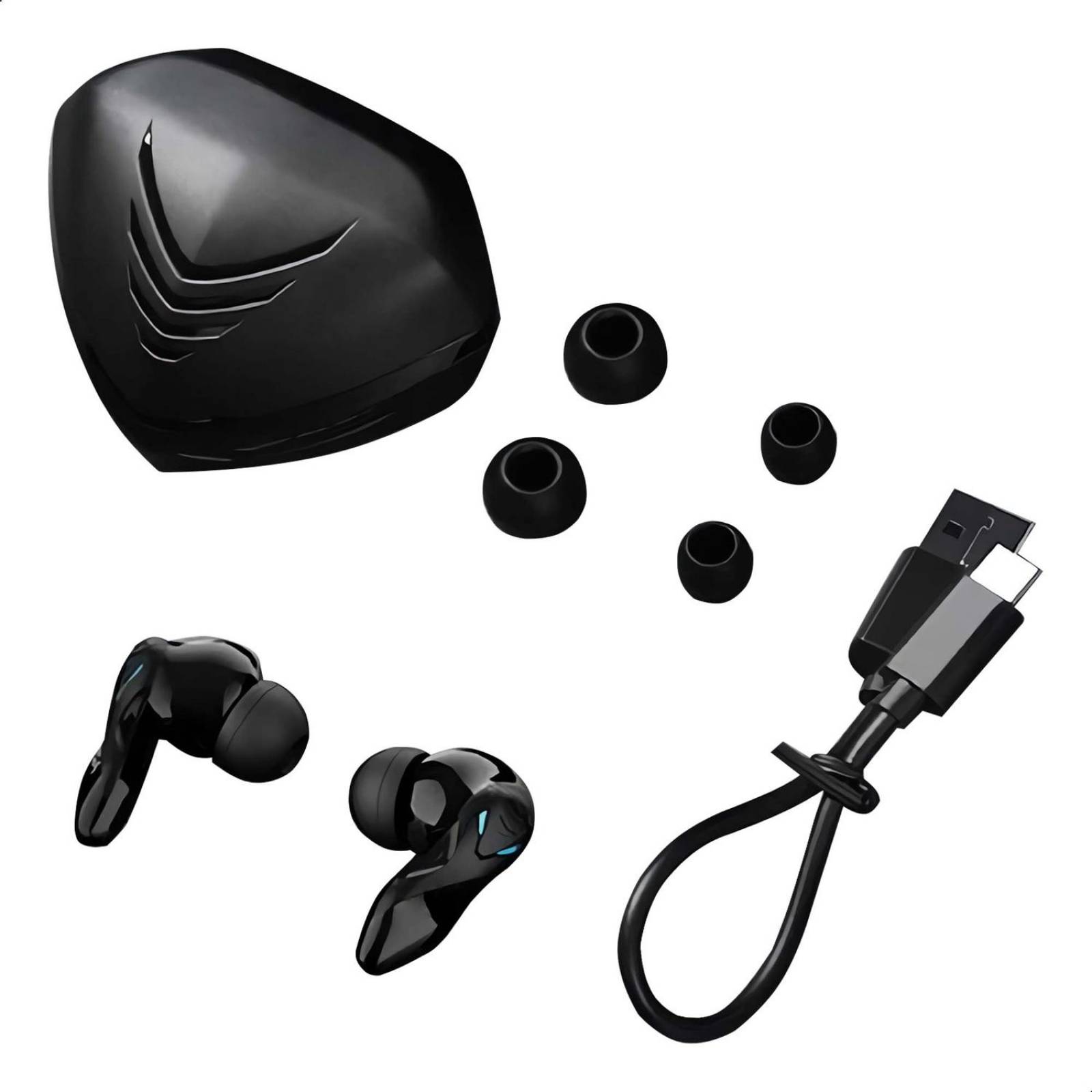 Audífonos Gamer BINDEN Dark Predator Baja Latencia 38ms 