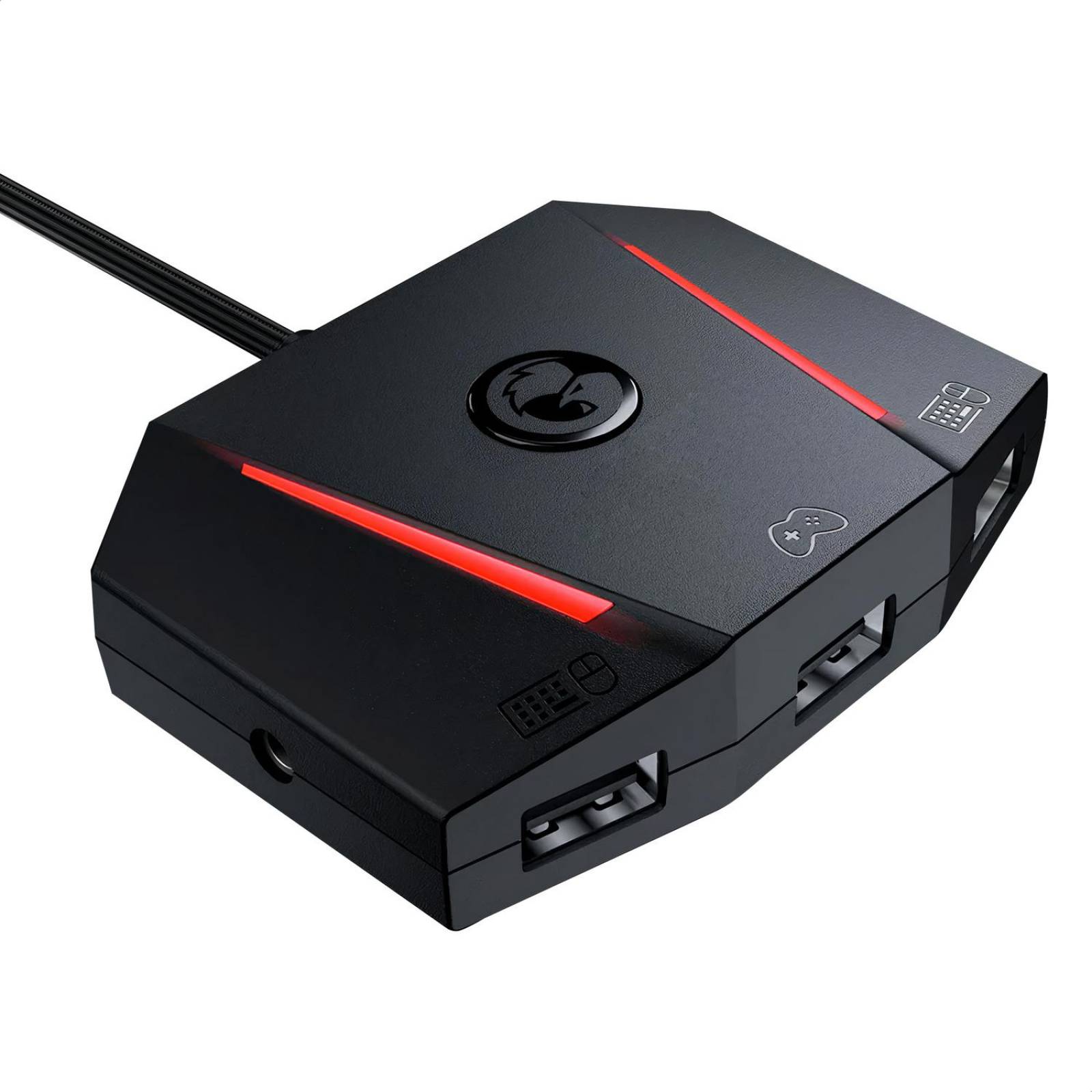 Adaptador Gamer de Teclado y Mouse BINDEN VX2 AimBox para Consolas de Juegos 