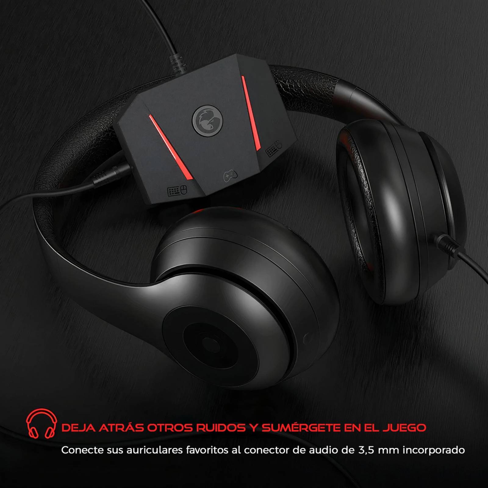 Adaptador Gamer de Teclado y Mouse BINDEN VX2 AimBox para Consolas de Juegos 