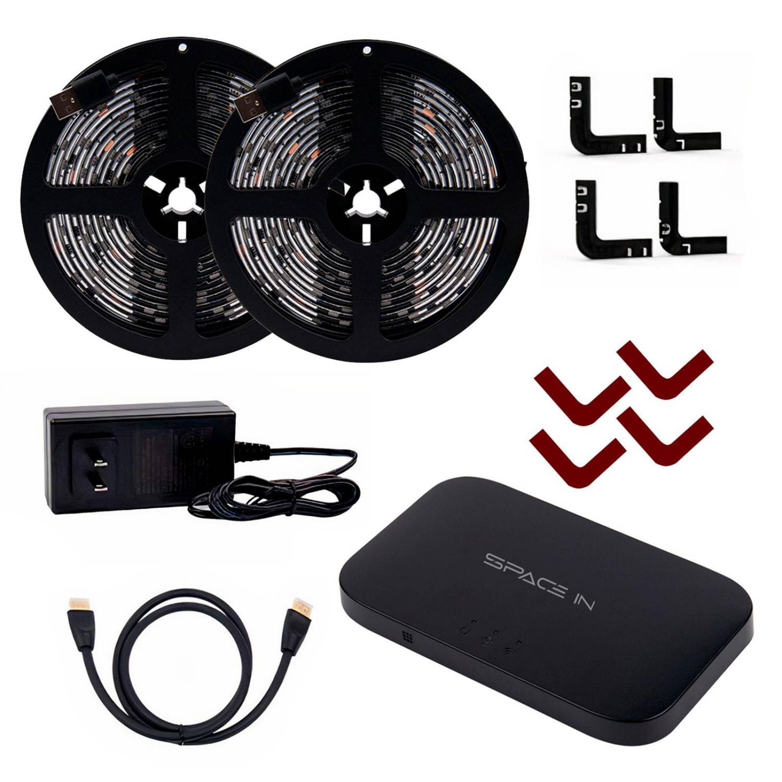 Tira Led Inteligente BINDEN SPACE IN para TV Hasta 90" 