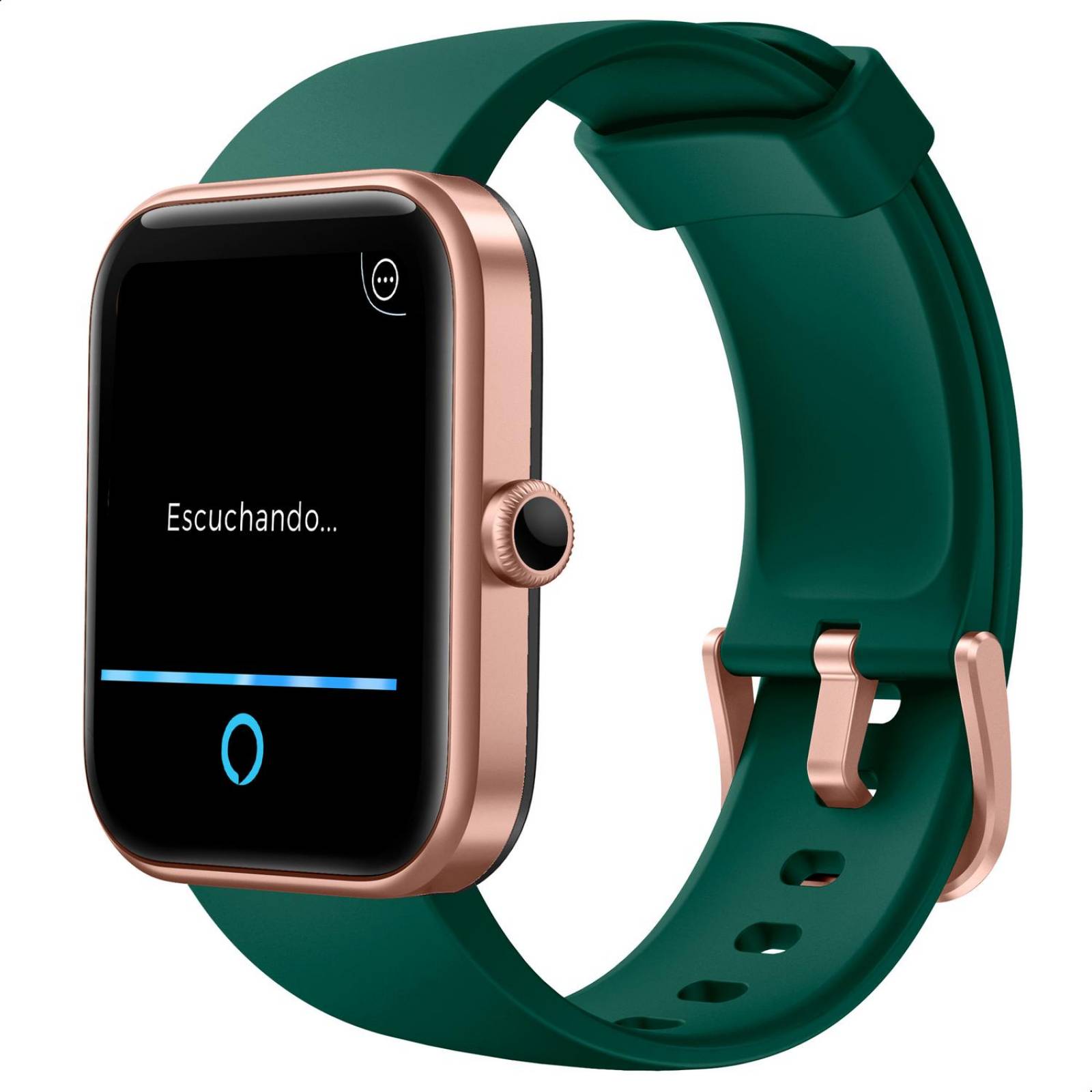 Smartwatch BINDEN ERA Hit Alexa Integrado Salud Deportes Verde y Cobre