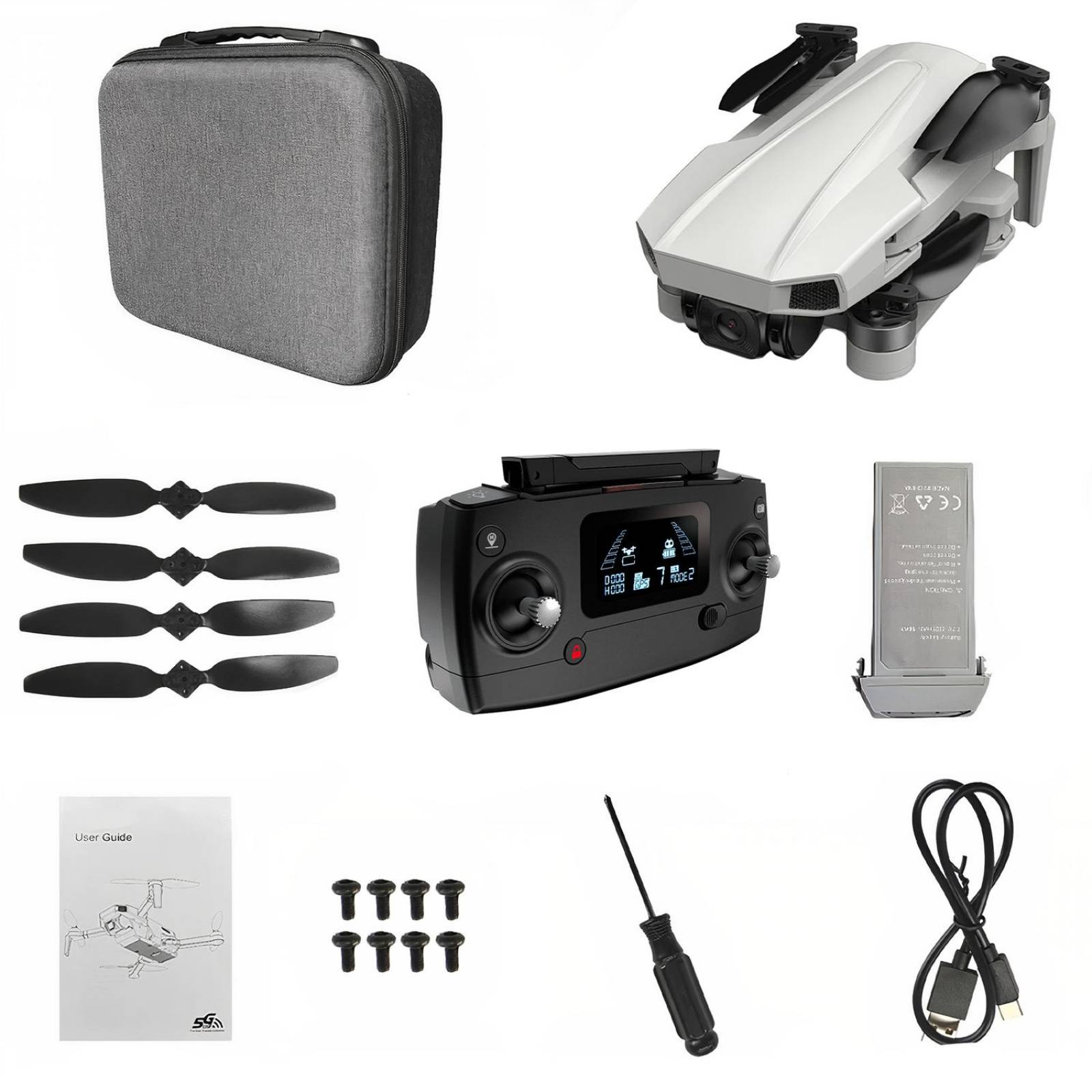 Drone Recreativo Semi Profesional BINDEN B19 EIS 2.5K 