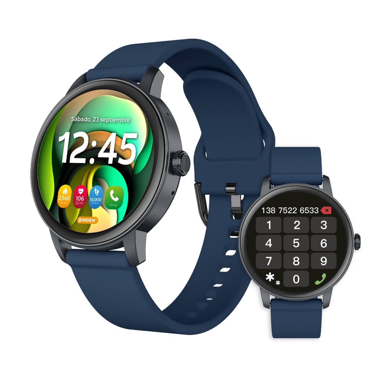 Smartwatch BINDEN ERA One Lite Realiza y Contesta Llamadas Azul