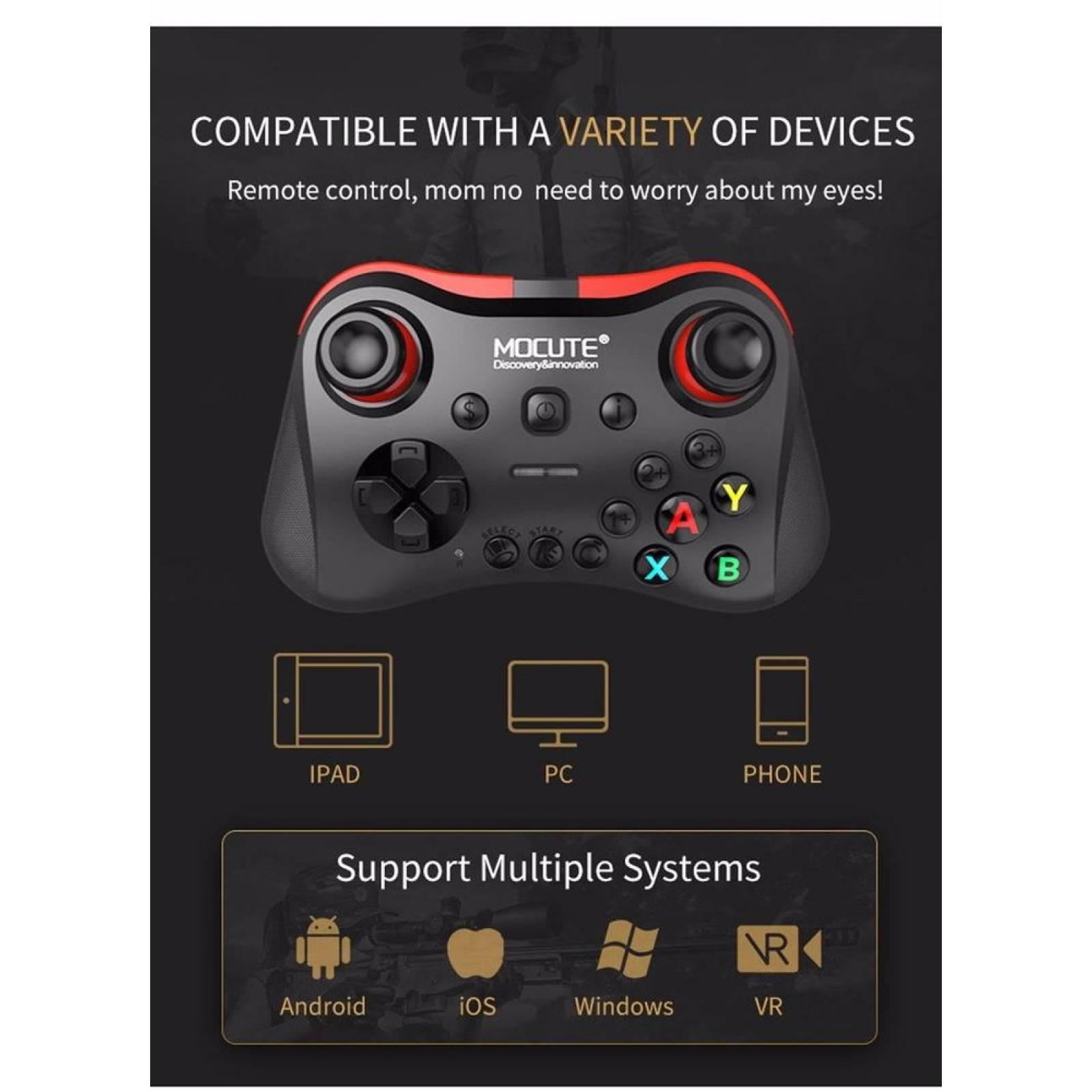 Control Bluetooth Mocute 056 para Android 