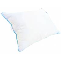 2 Pack Almohada Sensitive King Size Con Bies Azul