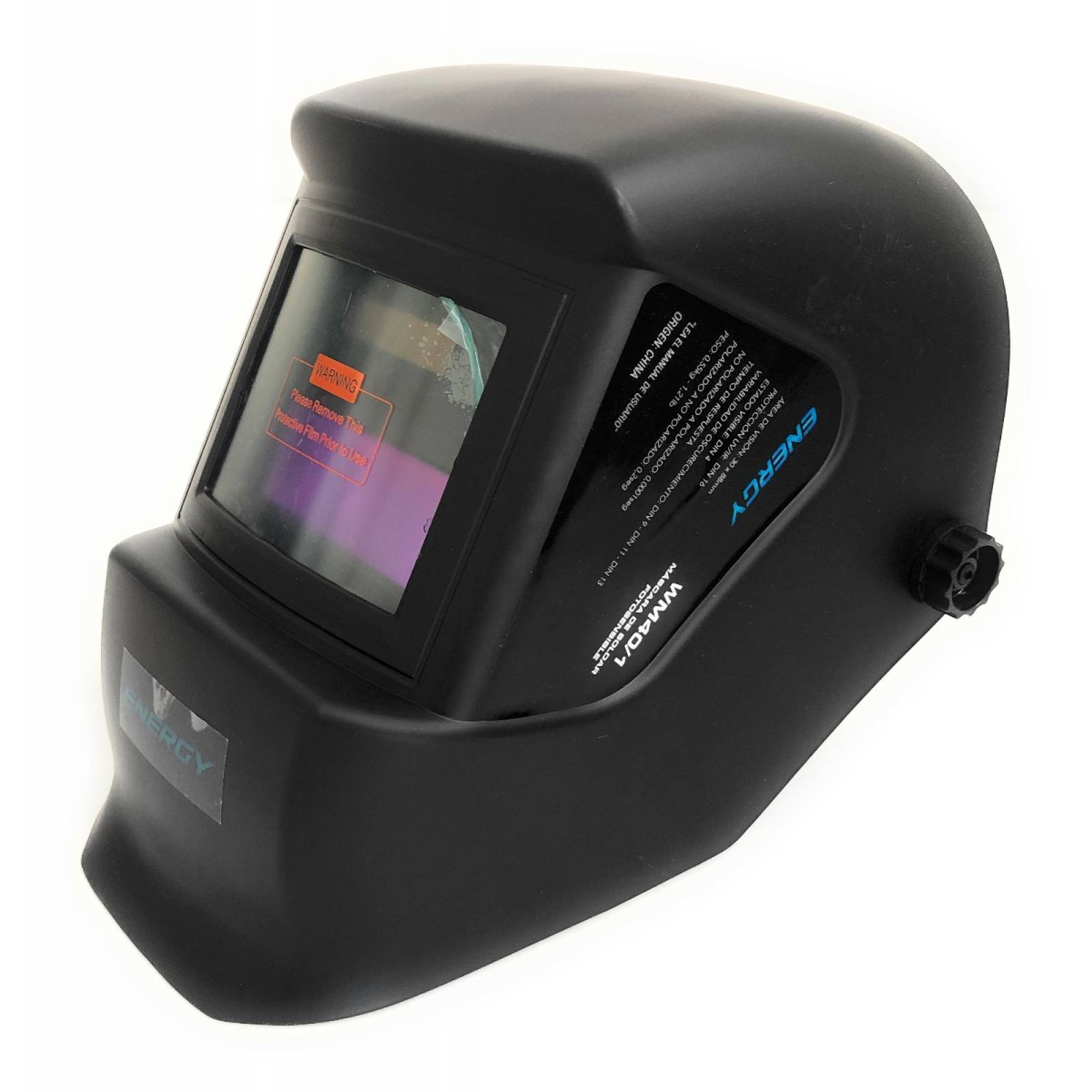 Careta Electronica Fotosensible  Energy Para Soldar Wm40