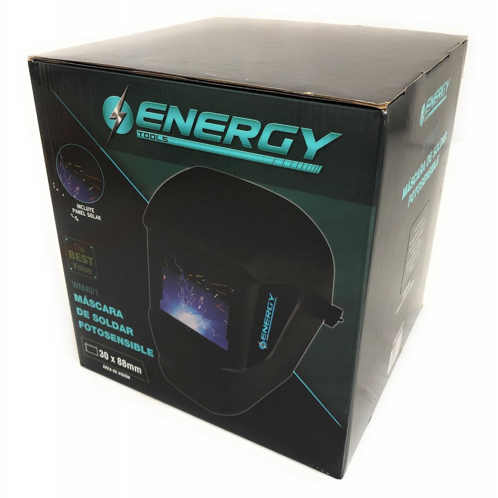 Careta Electronica Fotosensible  Energy Para Soldar Wm40