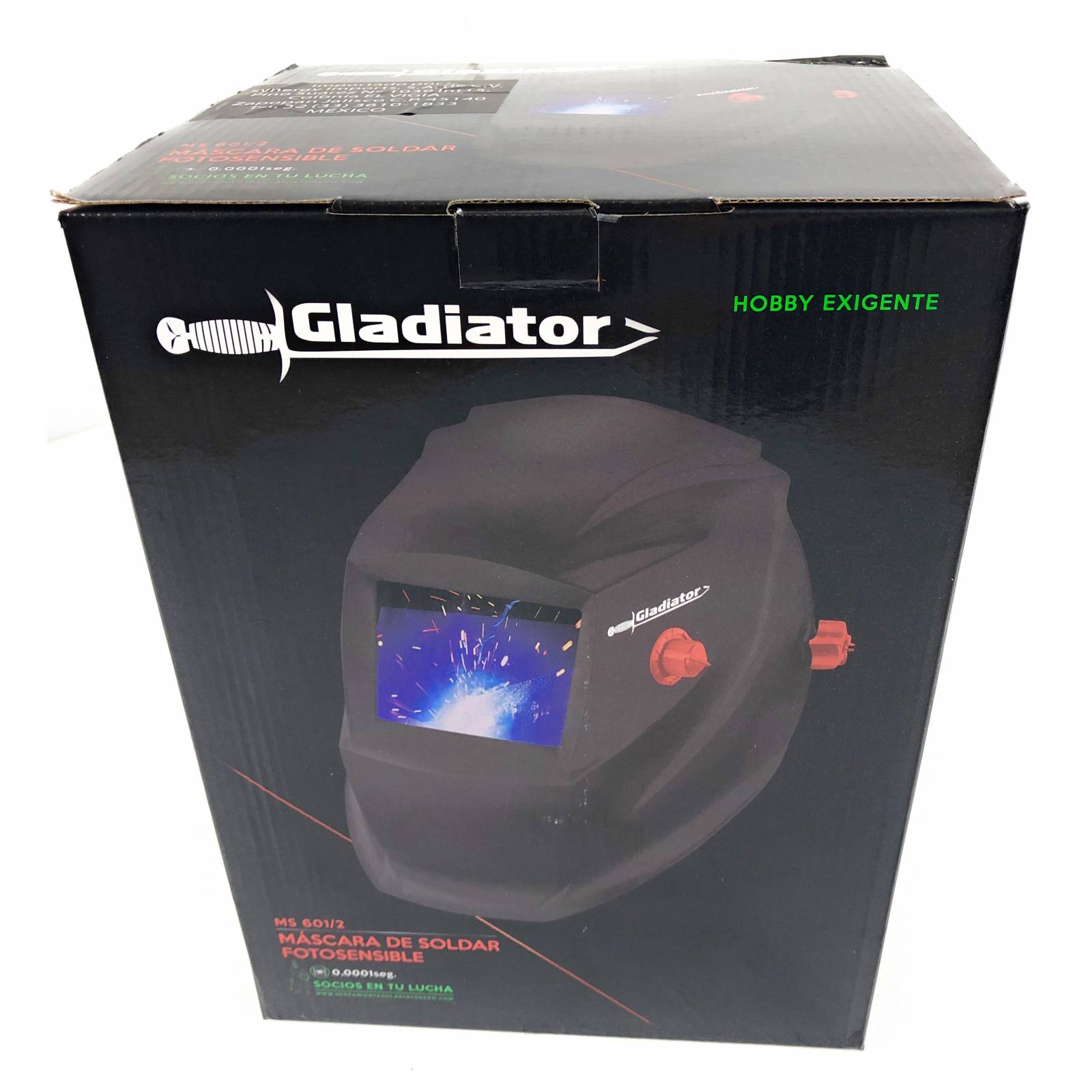 Careta Para Soldar Fotosensible GLADIADOR Ms60193x43 9 13