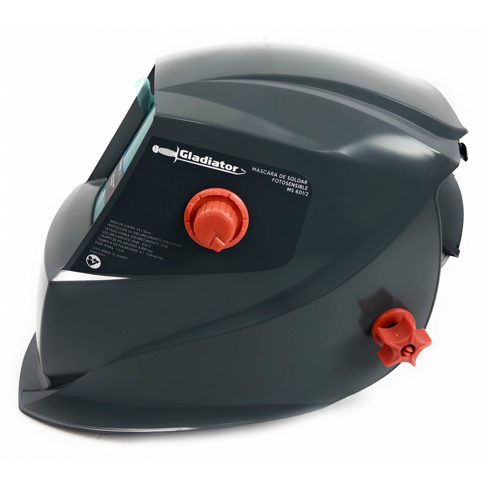 Careta Para Soldar Fotosensible GLADIADOR Ms60193x43 9 13