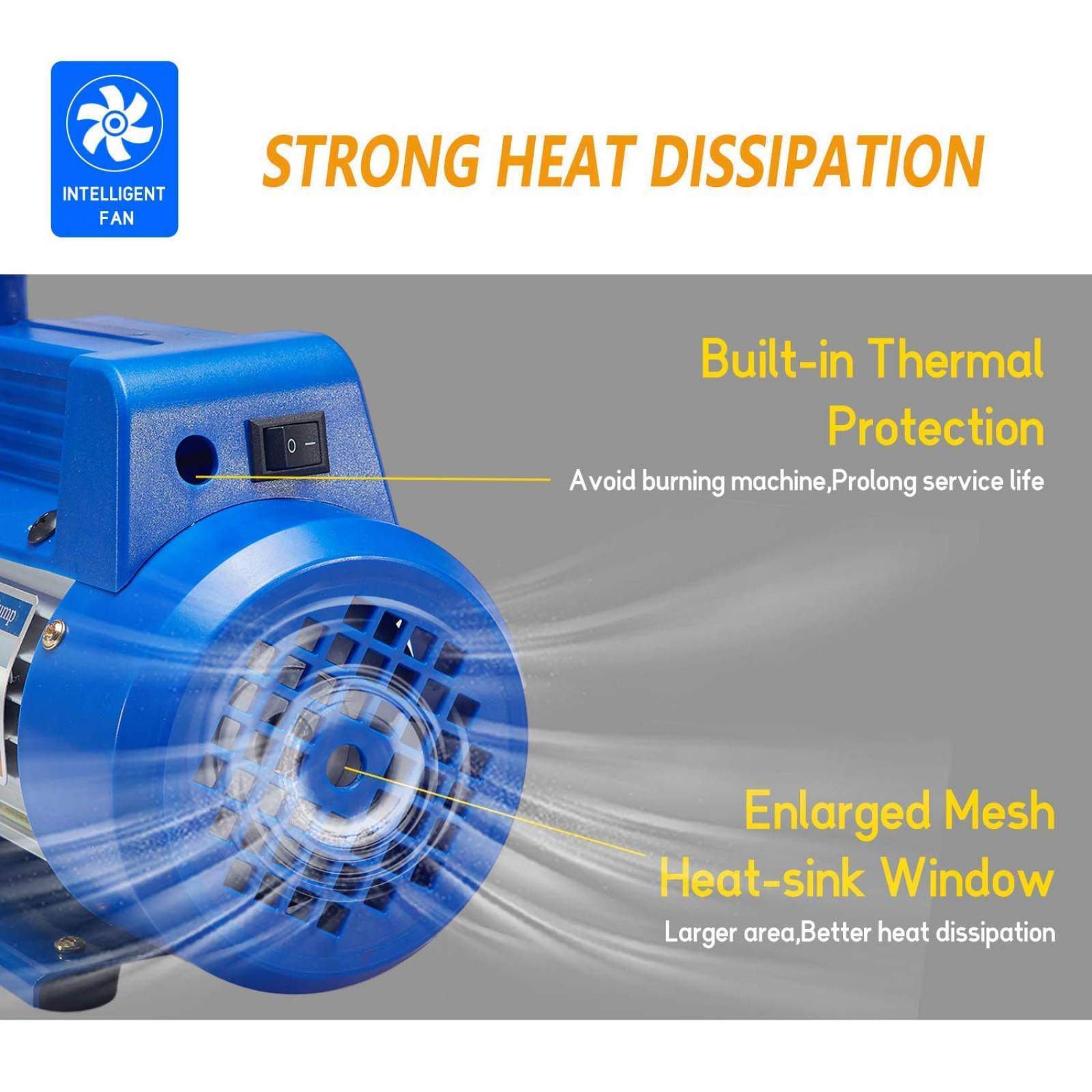 Bomba de vacio 3cfm 1 4hp NewPosition 1 etapa 110v