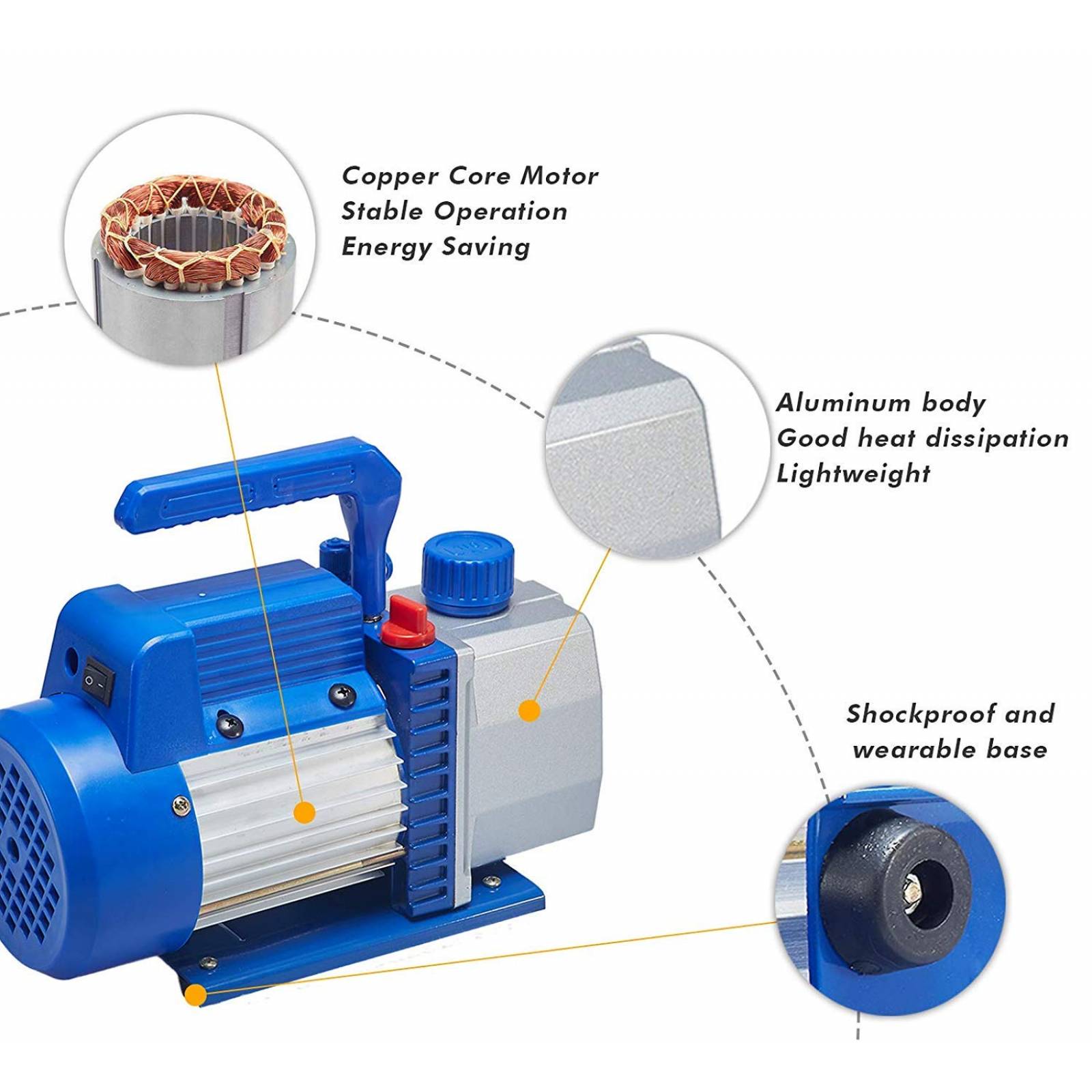 Bomba De Vacio 3cfm 1 4hp NewPosition 1 Etapa 110v