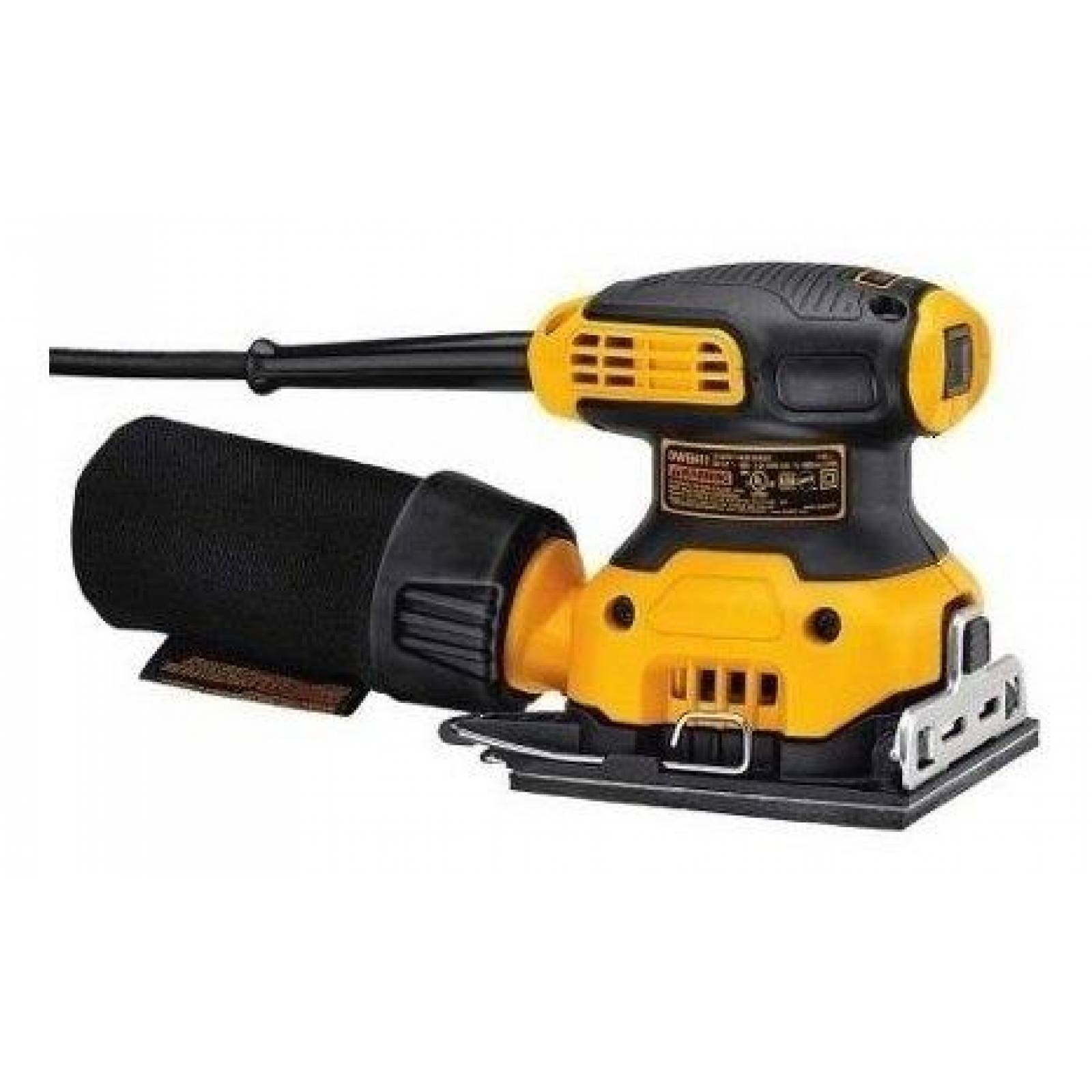 Lijadora Orbital 1/4 Hoja 280w 14,000 Opm Dwe6411 Dewalt