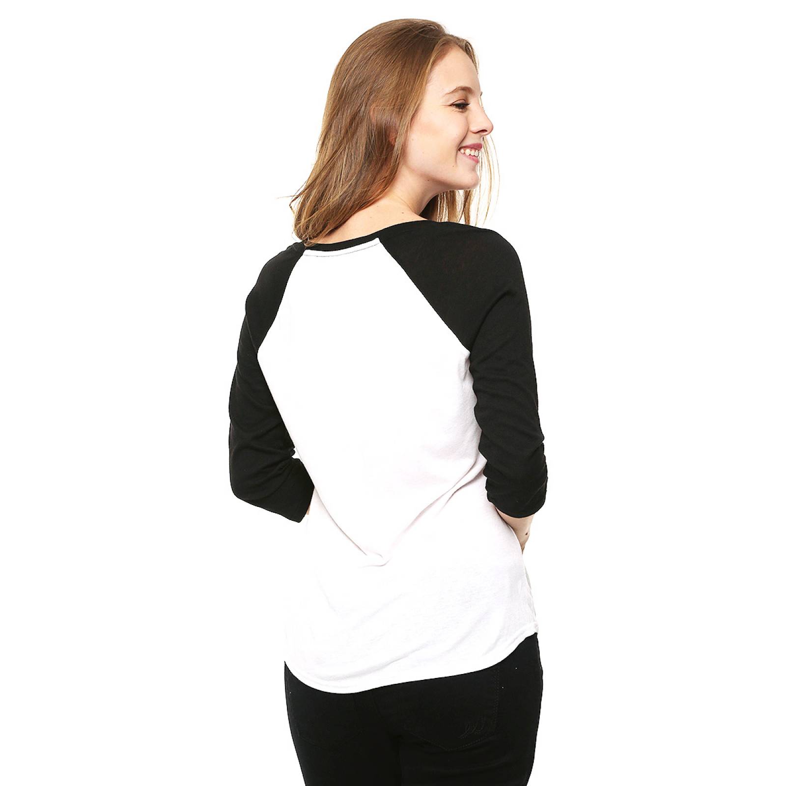 Playera Bicolor Manga 3/4