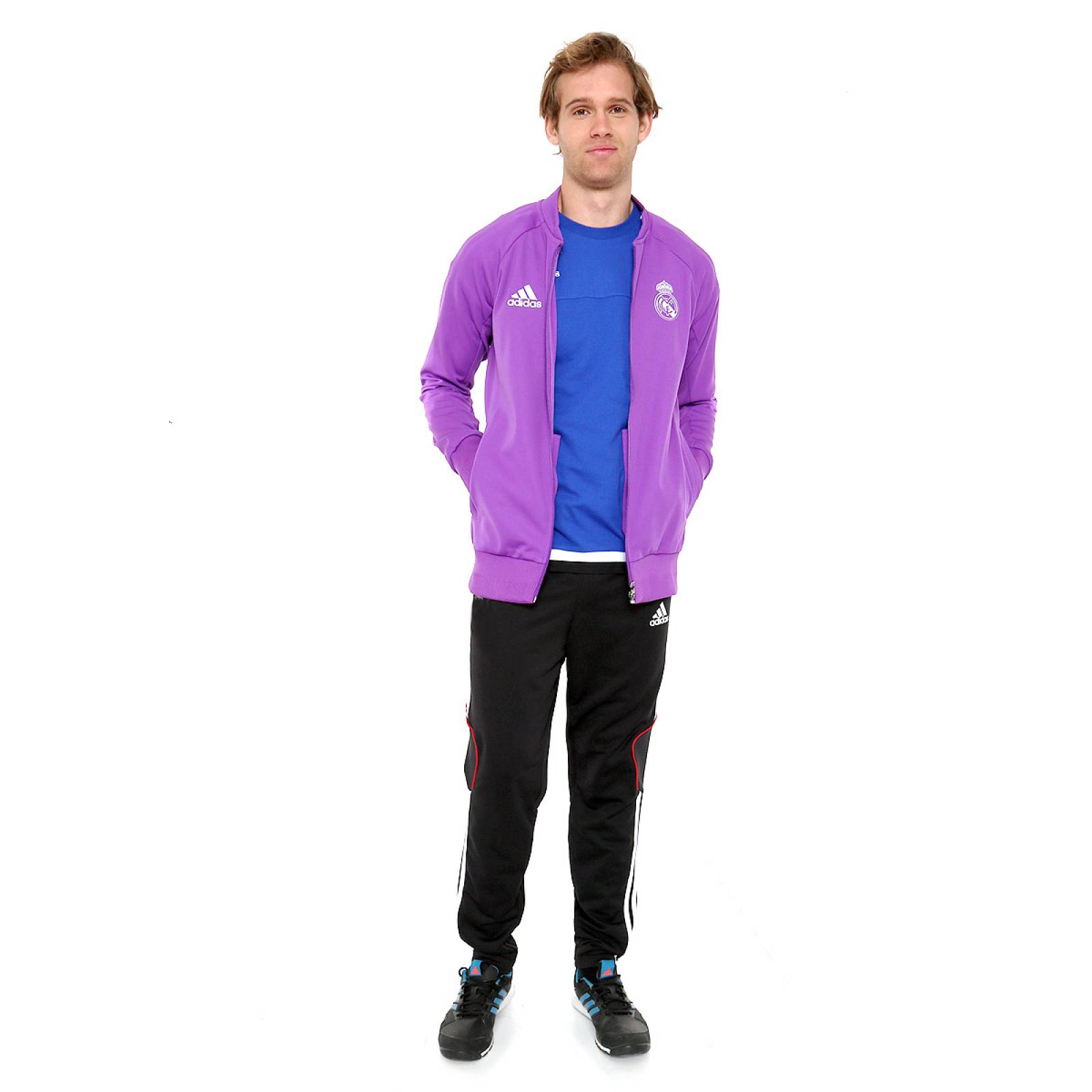 Chamarra Morada by Adidas