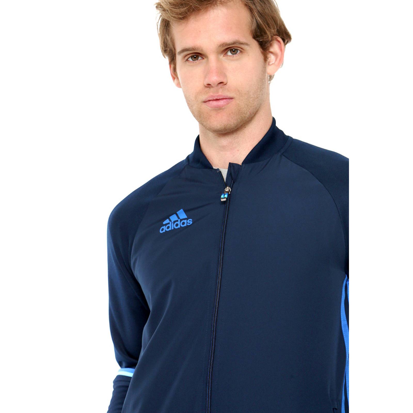 chamarra adidas azul marino