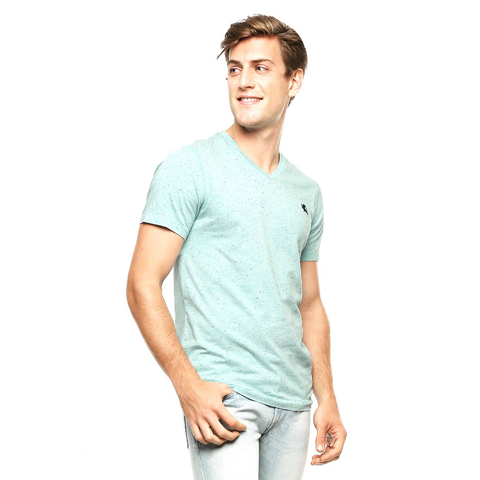 Playera Manga Corta Verde by Express