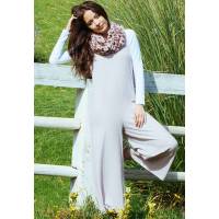 Jumpsuit En Tela Suave Color Rosa Claro