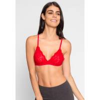 In Love Lace Bralette In Red