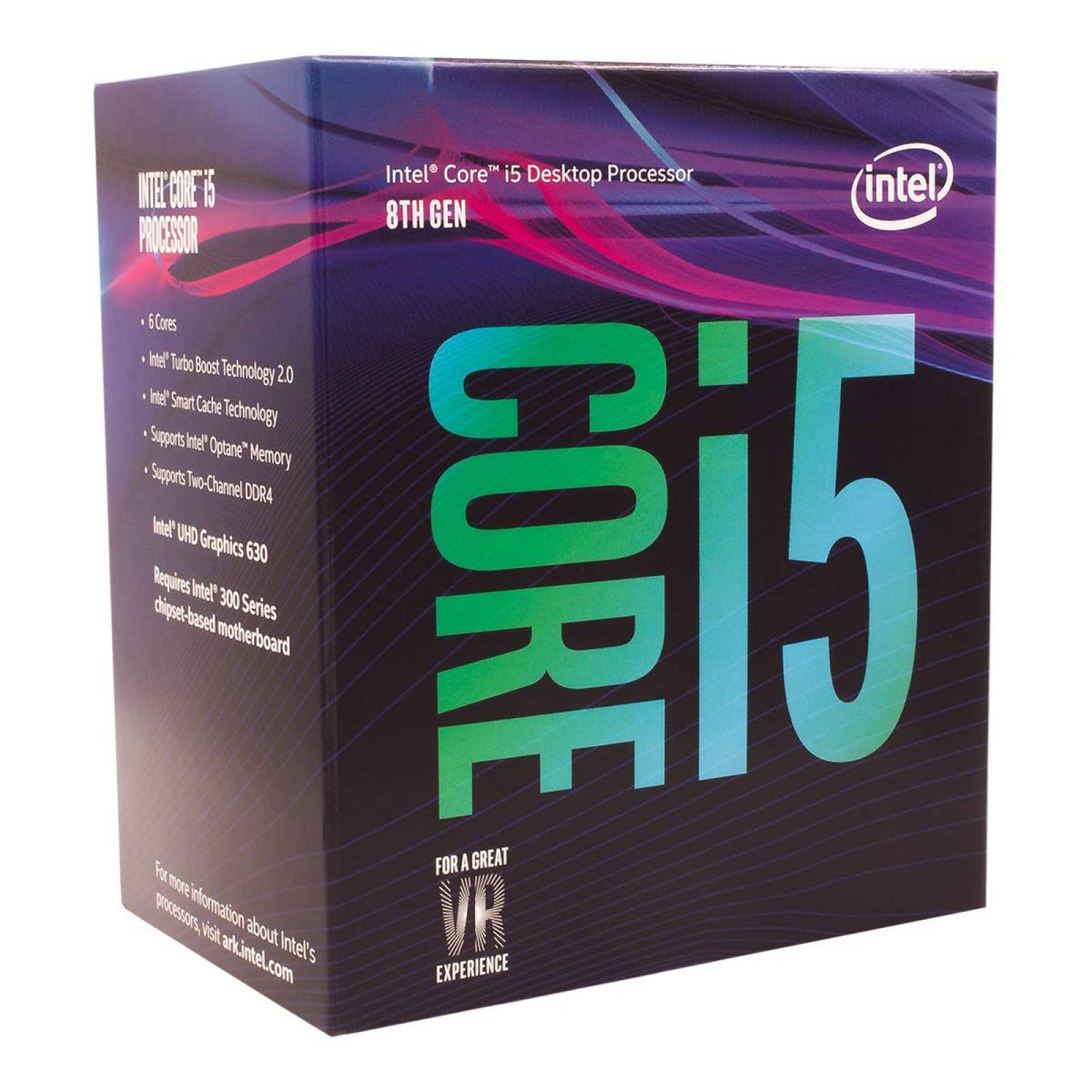 Procesador Intel Core i5-8400 de Octava Generacion BX80684I58400