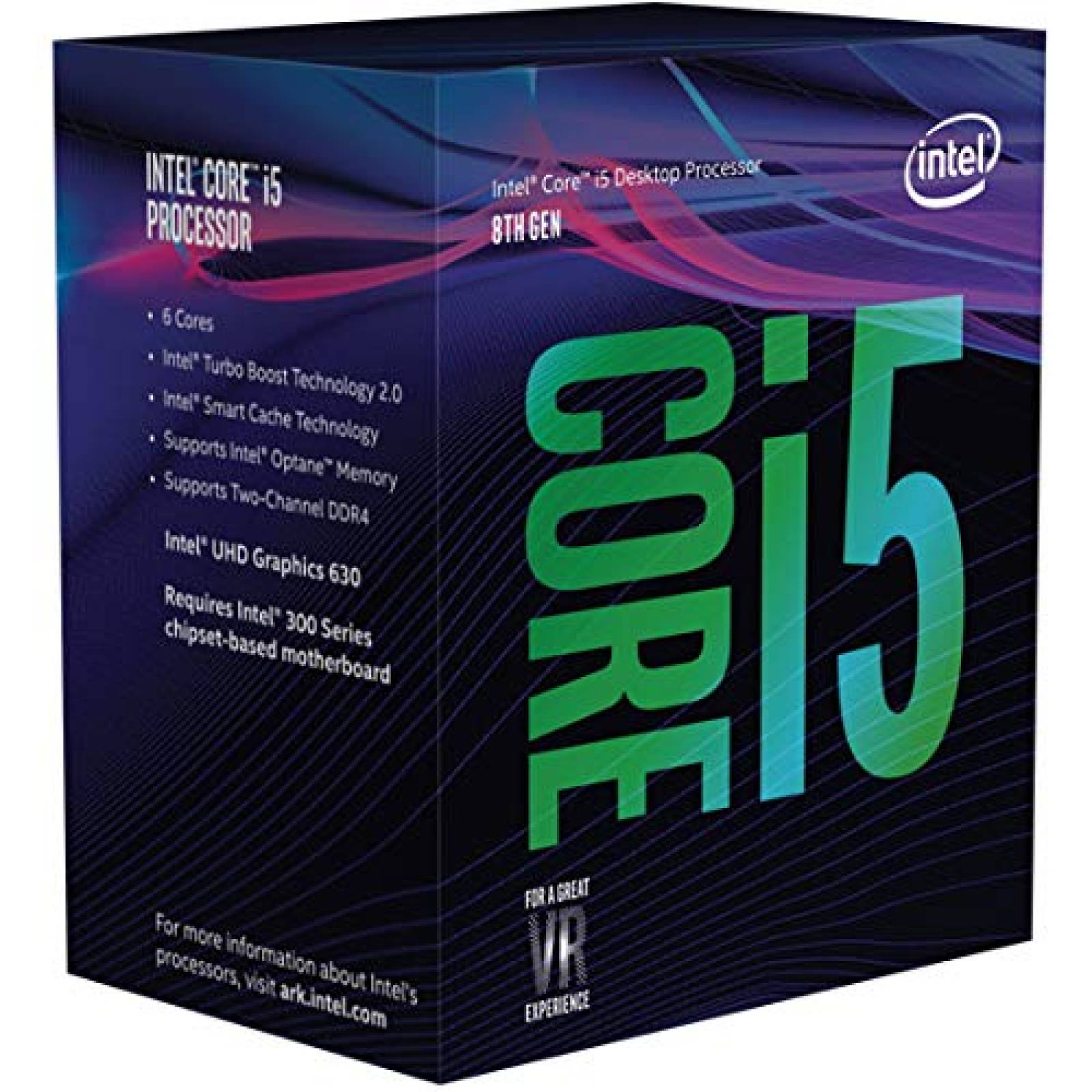 Procesador Intel Core i5-8400 de Octava Generacion BX80684I58400