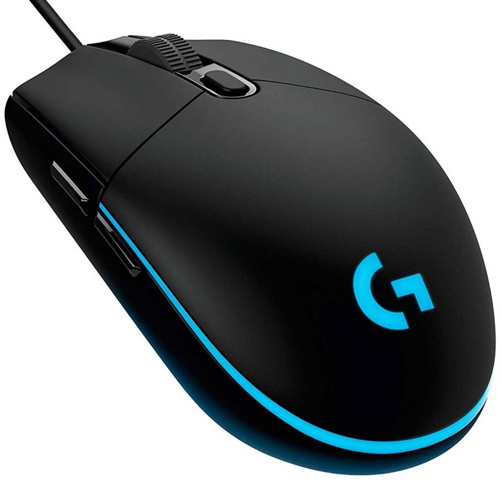 Mouse Logitech Gamer G203 Prodigy Negro Rgb alambrico 910-005281