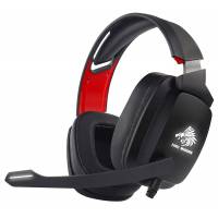 Diadema Gamer Eagle Warrior Ac675 Diamante Negro-Rojo 3.5 Mm (Ac675Diamondegw)