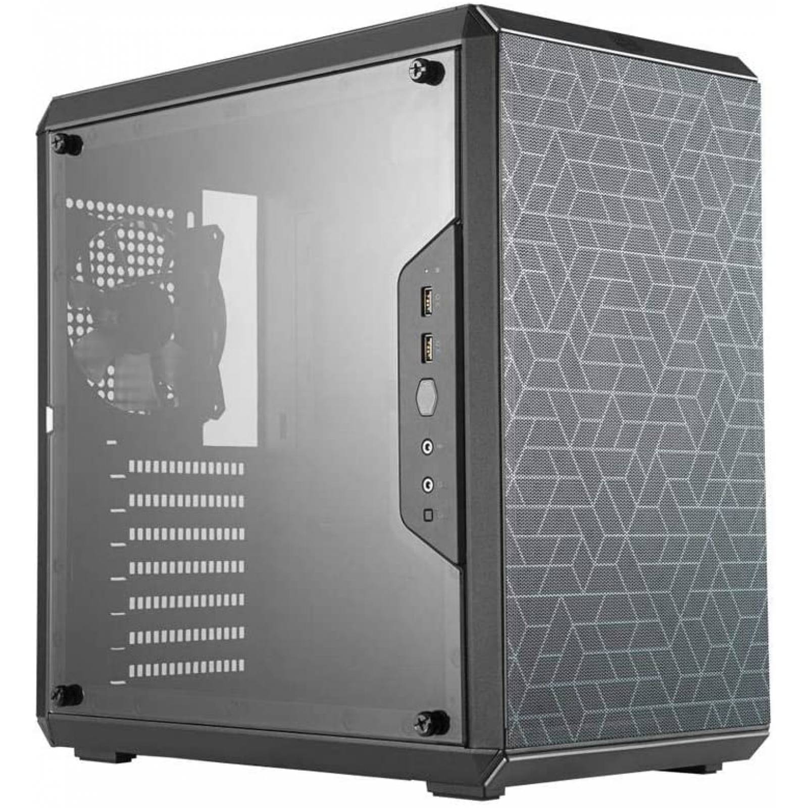 GABINETE COOLER MASTER MASTERBOX Q500L NEGRO  ATX S/FUENTE ACRILICO MCB-Q500L-KANN-S00