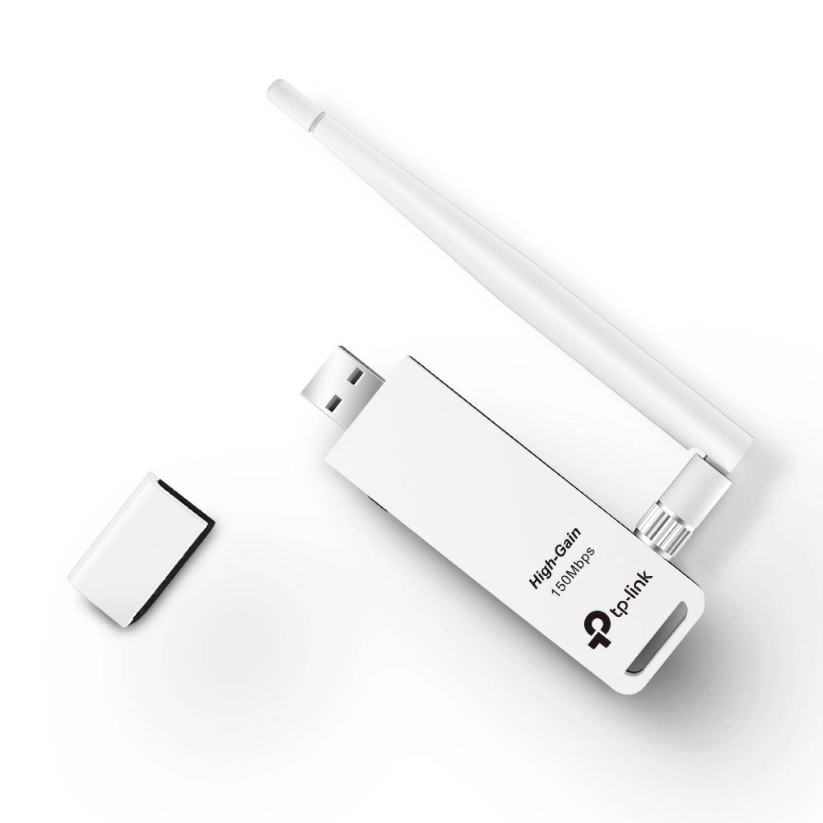 ADAPTADOR TPLINK TL-WN722N 150MBPS 2.4GHZ USB.