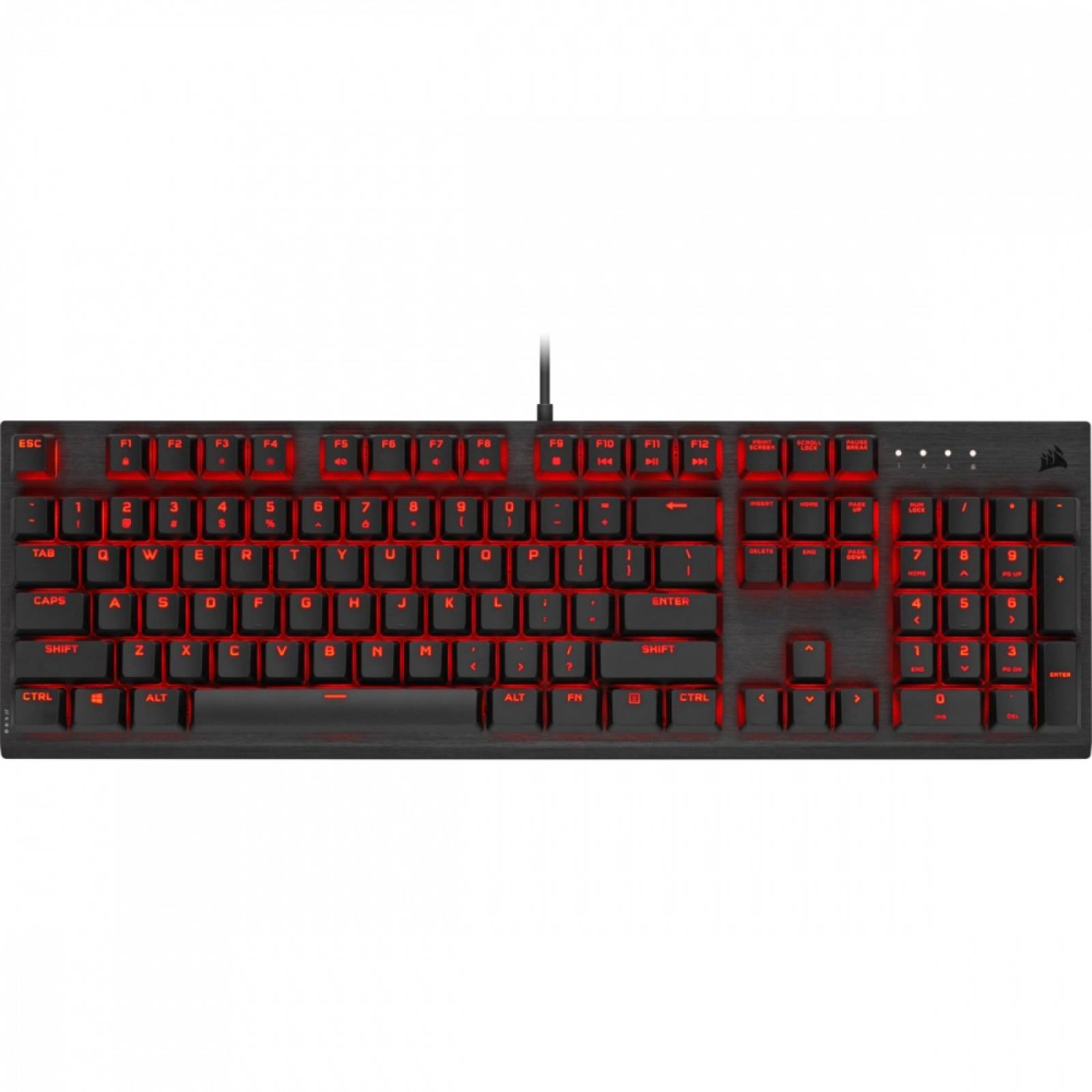 TECLADO CORSAIR K60 RGB PRO RED LOW PROFILE CH-910D029-SP
