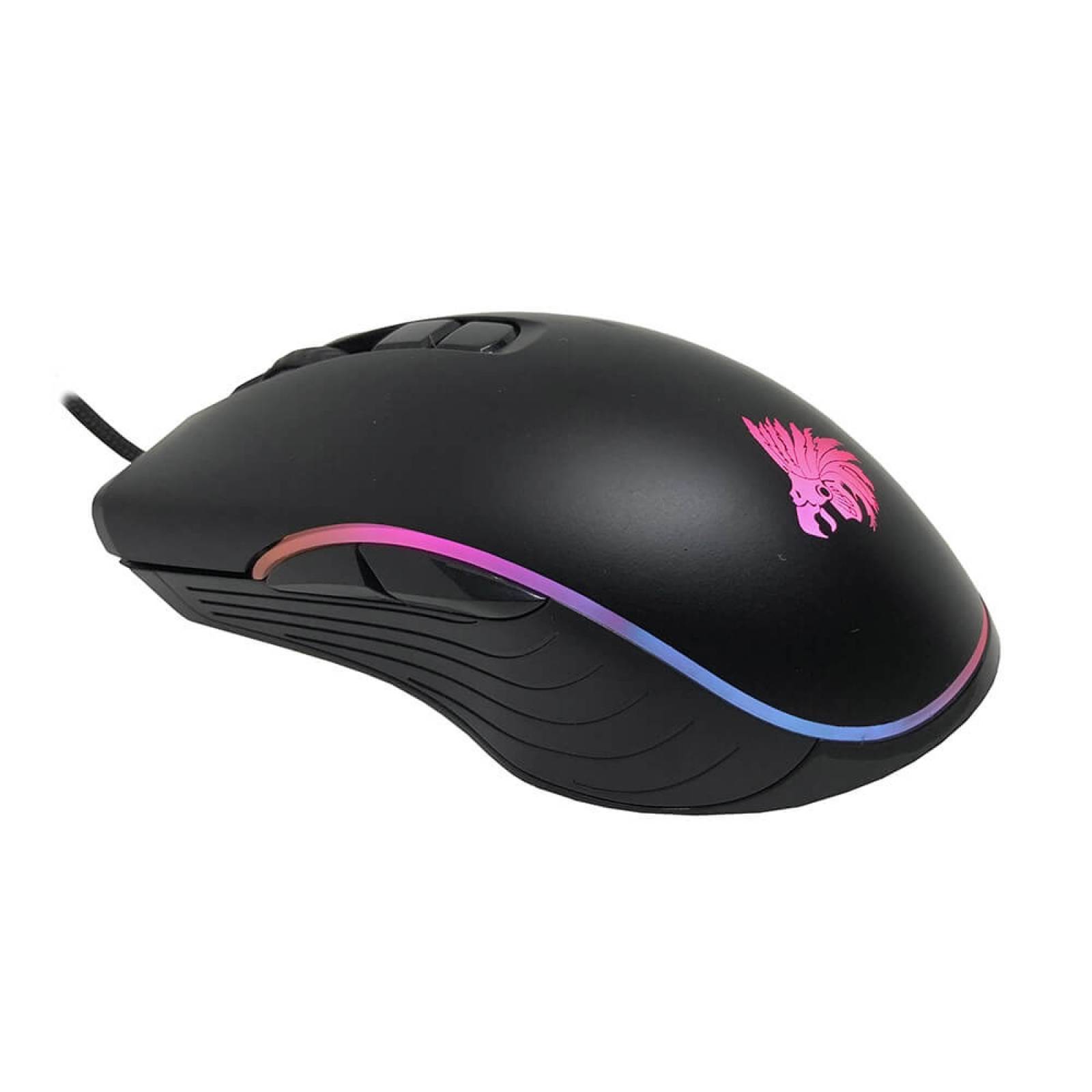 MOUSE EAGLE WARRIOR COBRA OPTICO RGB USB NEGRO 3200DPI MGU339COBRAEGW