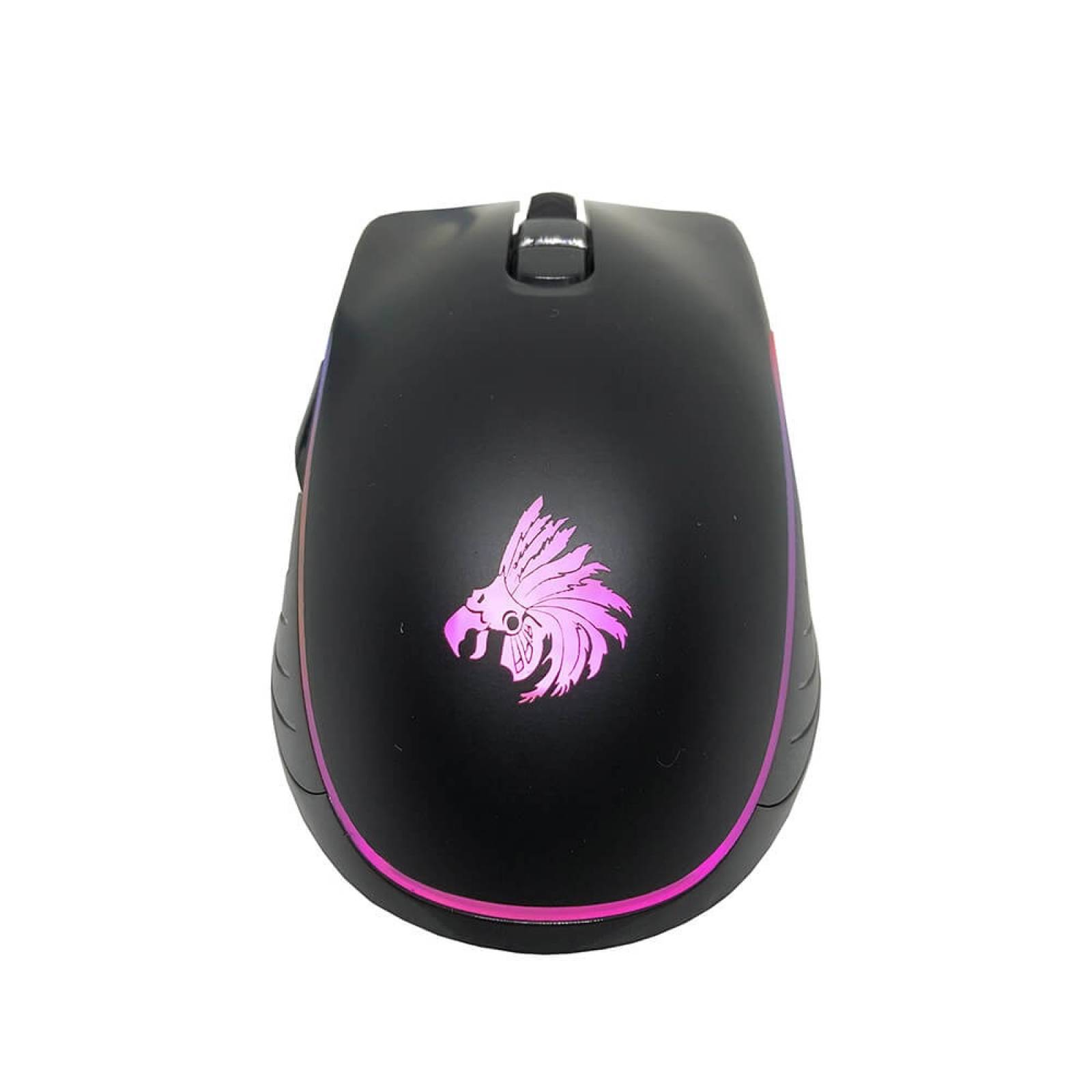 MOUSE EAGLE WARRIOR COBRA OPTICO RGB USB NEGRO 3200DPI MGU339COBRAEGW