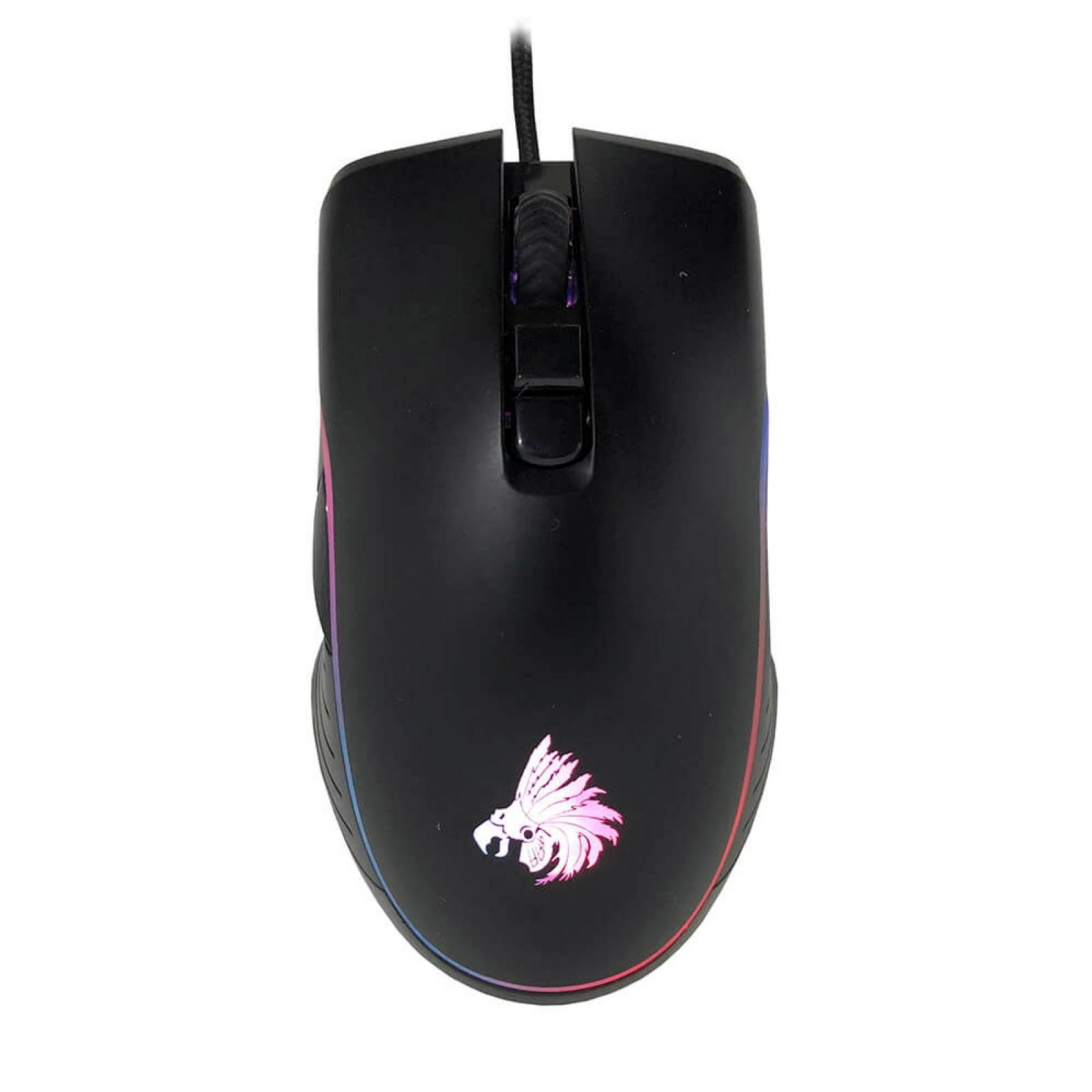 MOUSE EAGLE WARRIOR COBRA OPTICO RGB USB NEGRO 3200DPI MGU339COBRAEGW