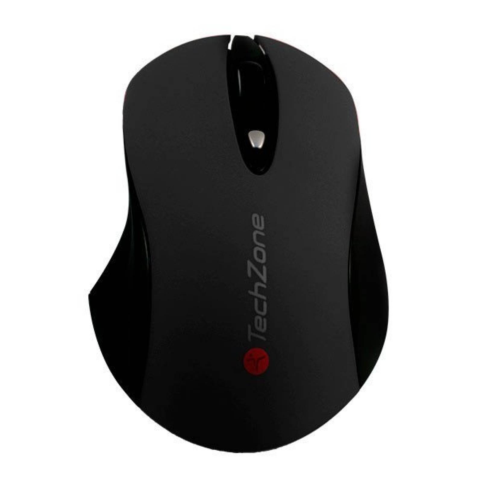 MOUSE WIFI TECHZONE TZ16 NEGRO TZ16MOU01-INA.