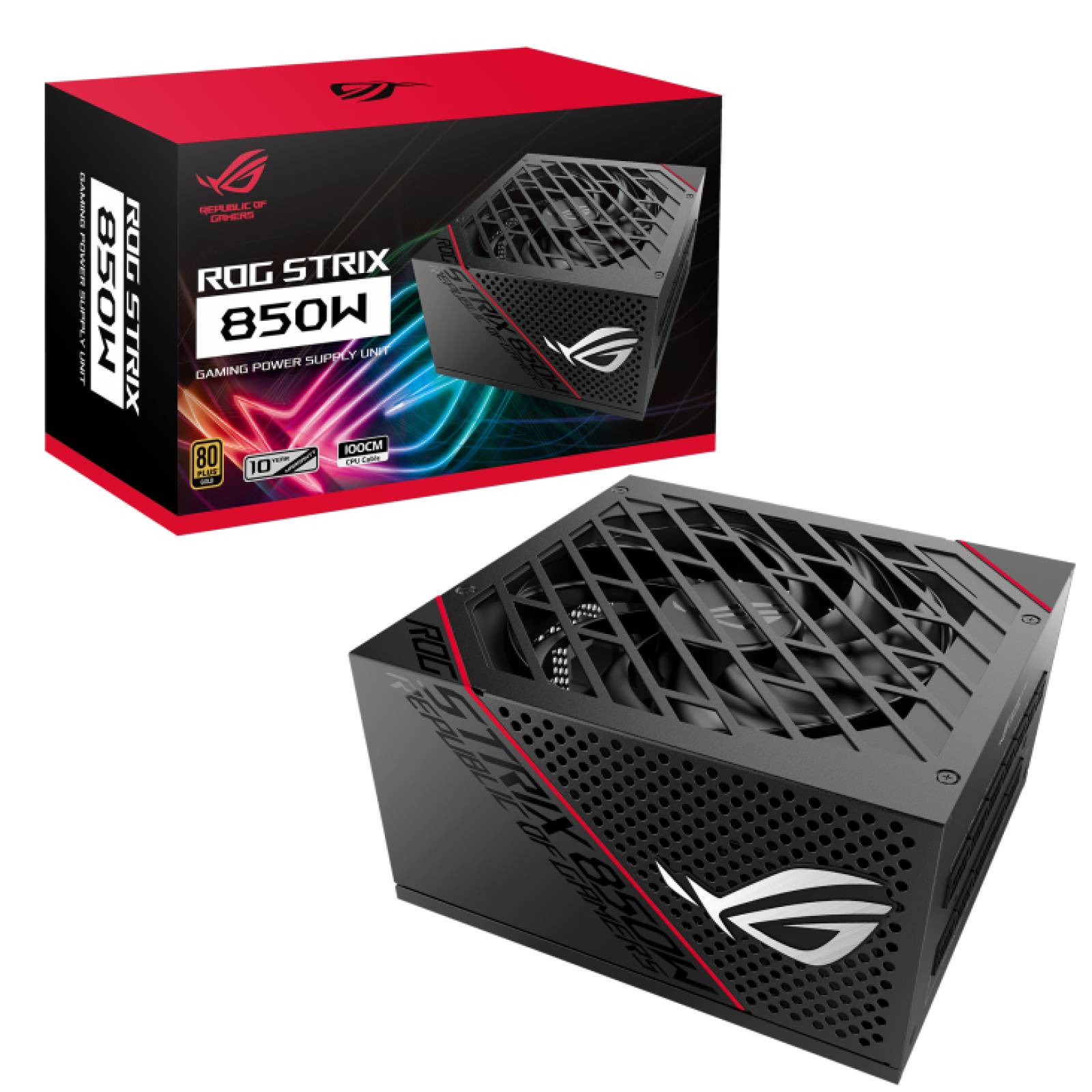 FUENTE ASUS ROG STRIX 850W WHITE 80PLUS GOLD MODULAR ROG-STRIX-850G