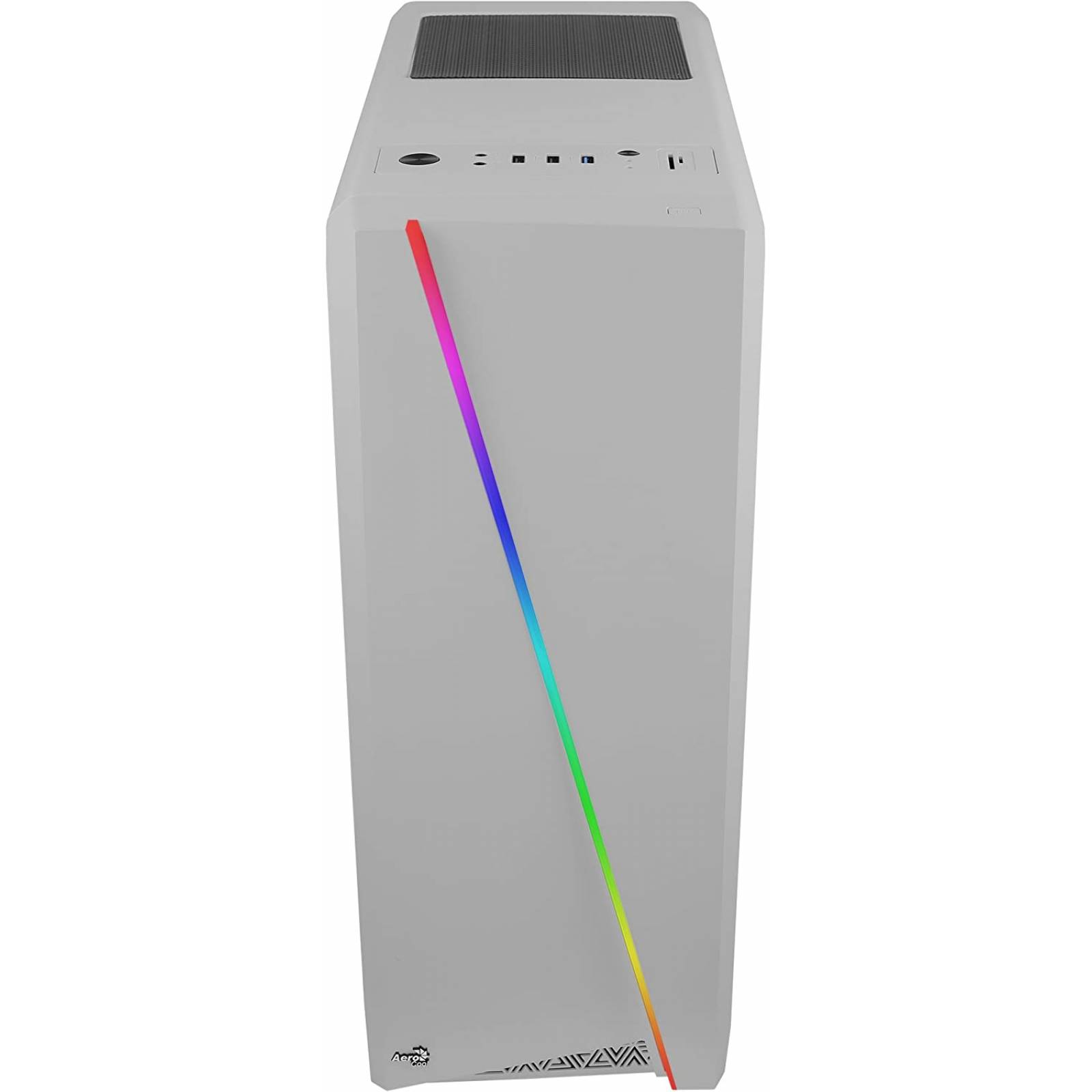 GABINETE AEROCOOL CYLON BLANCO RGB ATX S/FUENTE ACRILICO CYLON/W