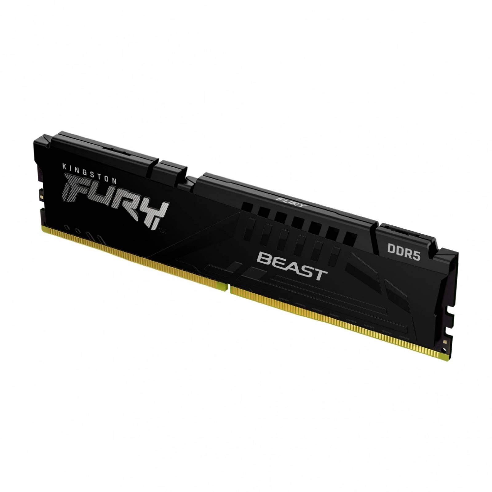 RAM KINGSTON FURY BEAST DDR5 16GB  4800 NEGRO KF548C38BB-16