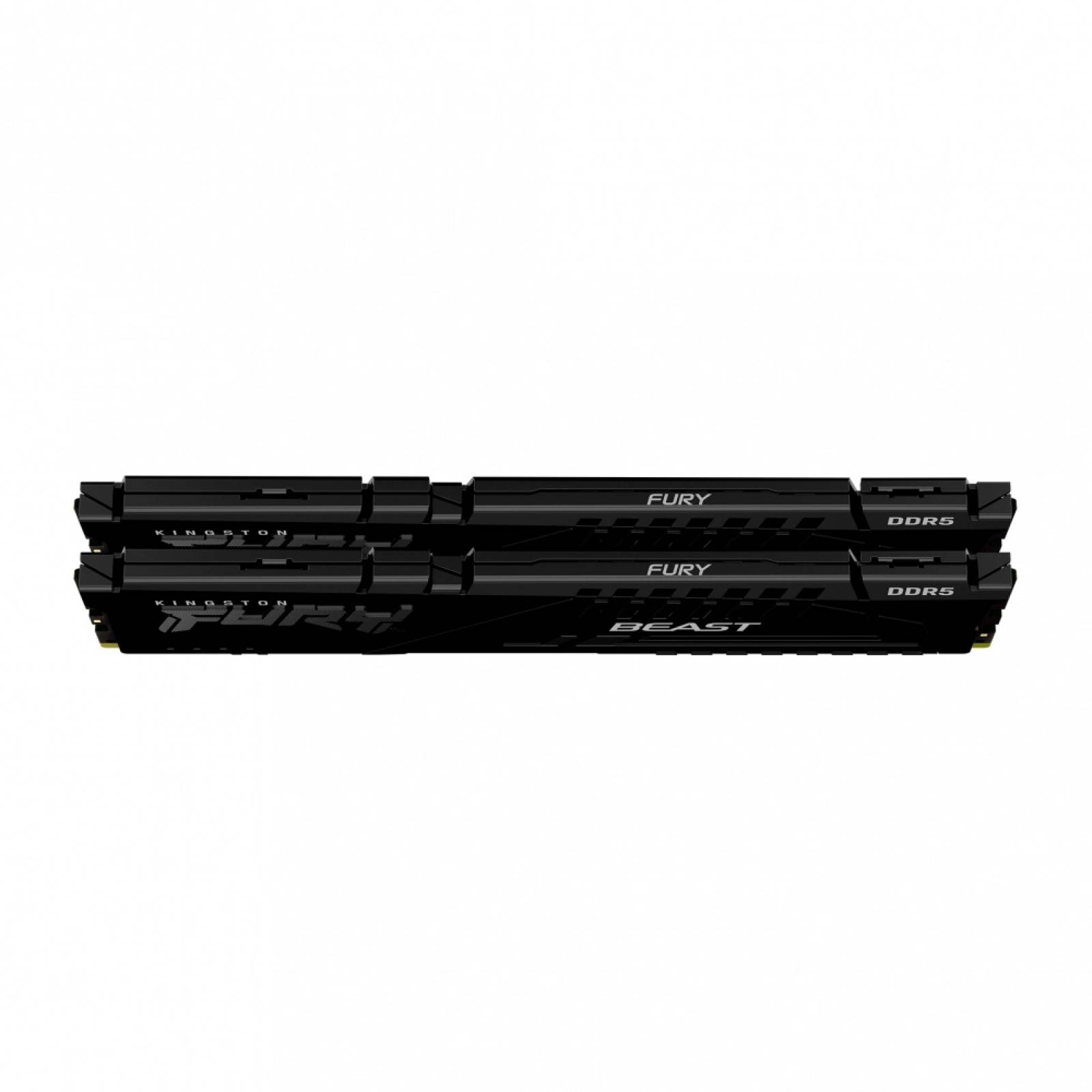 RAM KINGSTON FURY BEAST DDR5 32GB 2X16 4800 NEGRO KF548C38BBK2-32