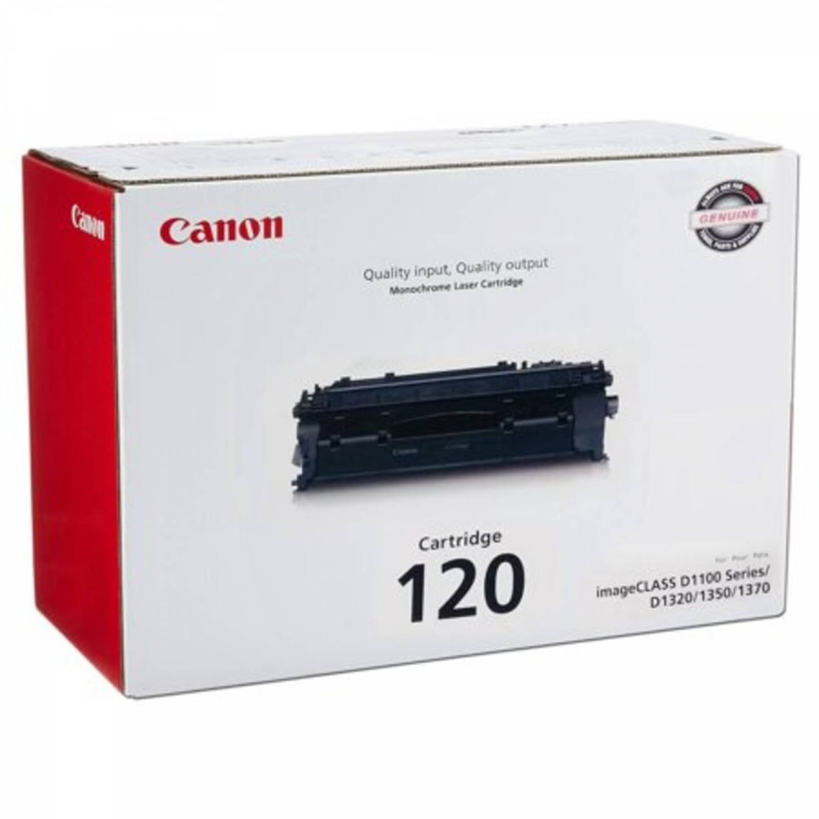 TONER CANON 120 NEGRO ORIGINAL 5,000 PAG 2617B001AA D1120/D1150