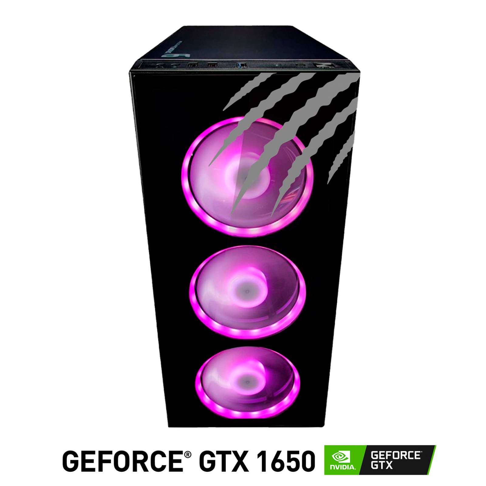 CPU Grizzly Lirarnys Ryzen 5 5600G 3.9 Ghz Nvidia Geforce GTX 1650 Ram 8Gb Ssd 240Gb Wi-Fi