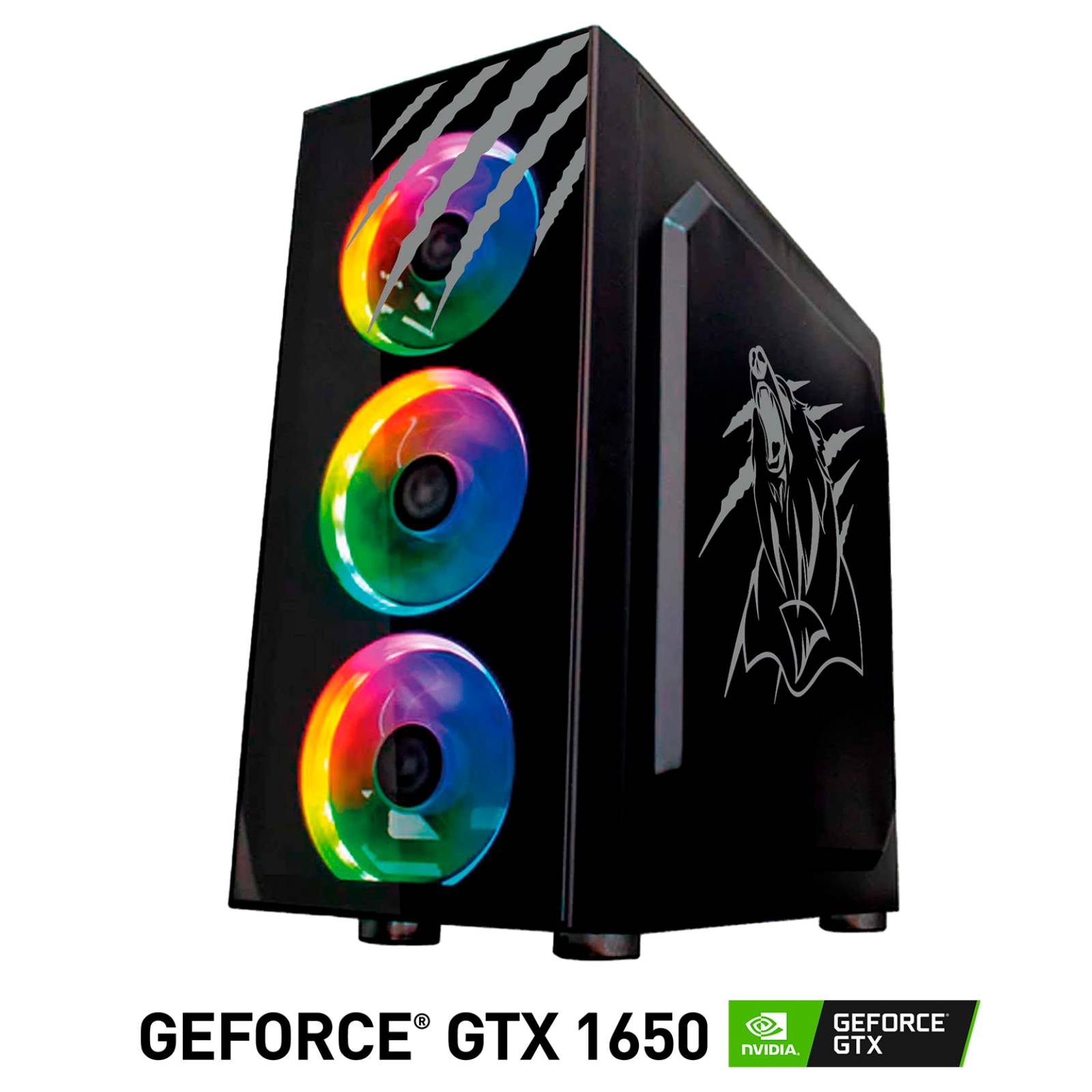 CPU Grizzly Lirarnys Ryzen 5 5600G 3.9 Ghz Nvidia Geforce GTX 1650 Ram 8Gb Ssd 240Gb Wi-Fi