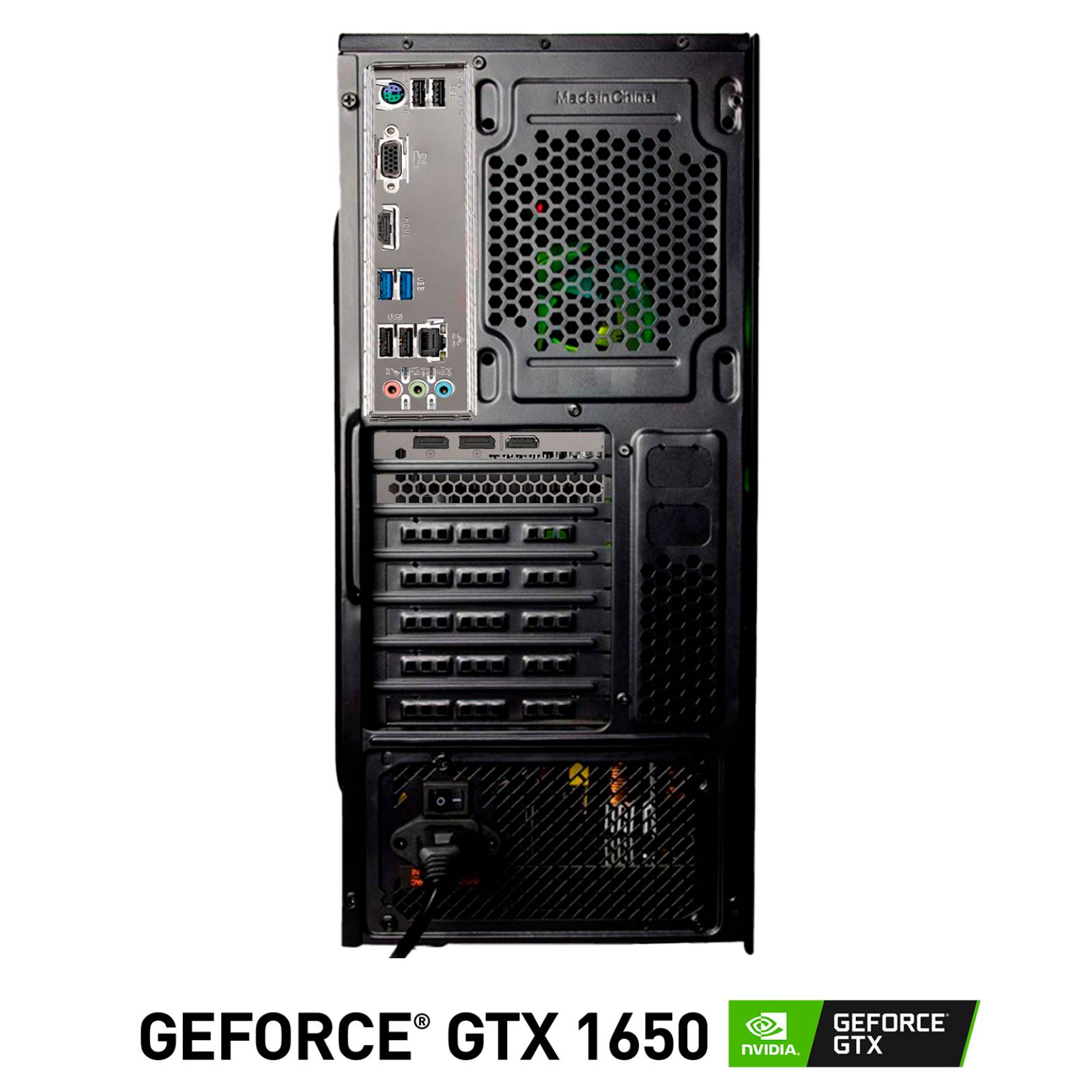 CPU Grizzly Lirarnys Ryzen 5 5600G 3.9 Ghz Nvidia Geforce GTX 1650 Ram 8Gb Ssd 240Gb Wi-Fi