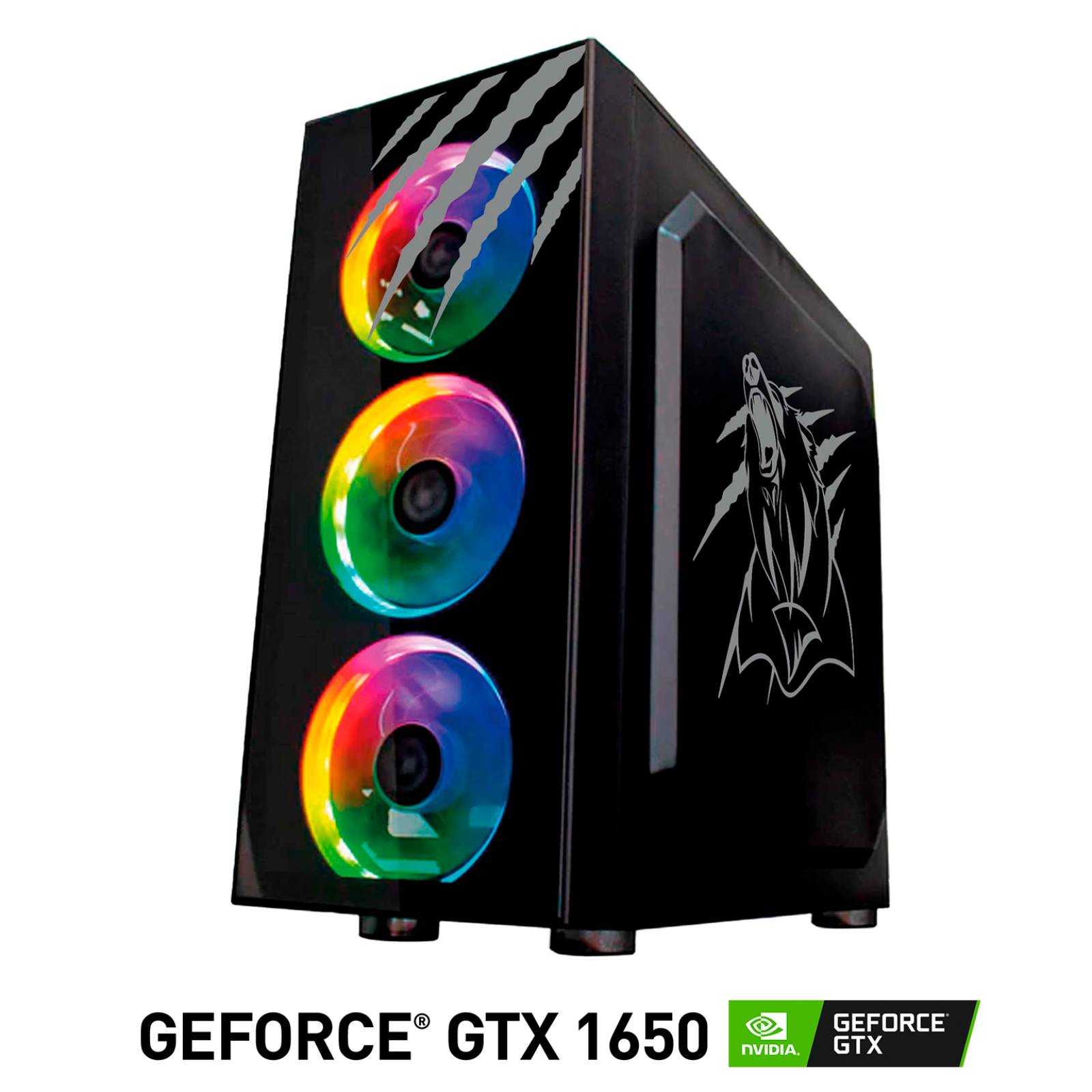 CPU Grizzly Mueronock Ryzen 5 5600G 3.9 Ghz Nvidia Geforce GTX 1650 Ram 8Gb Ssd M.2 500Gb Wi-Fi