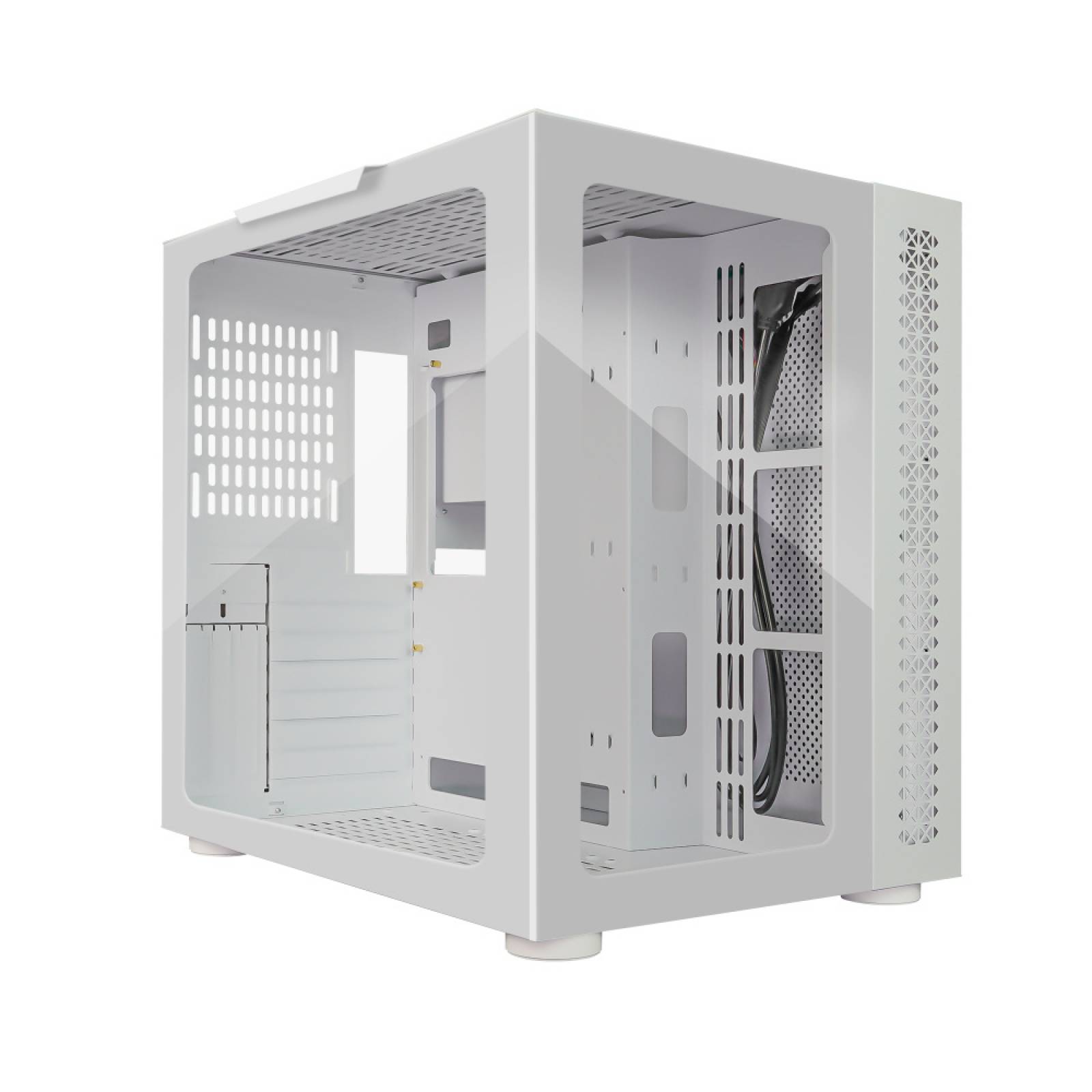 Gabinete Game Factor CSG700  sin Fuente Blanco