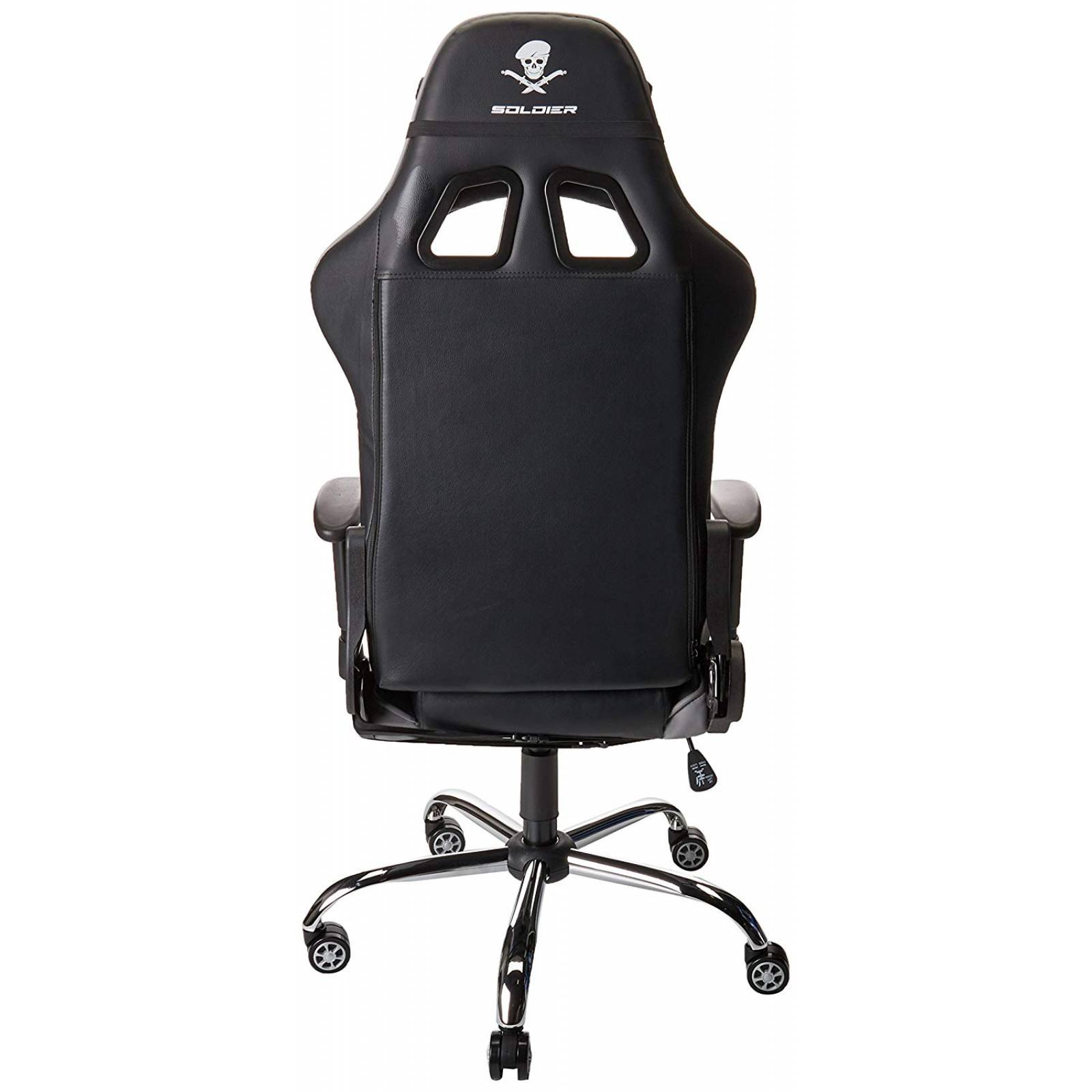 Silla Gamer Naceb NA-0902 Solier  Color Negro