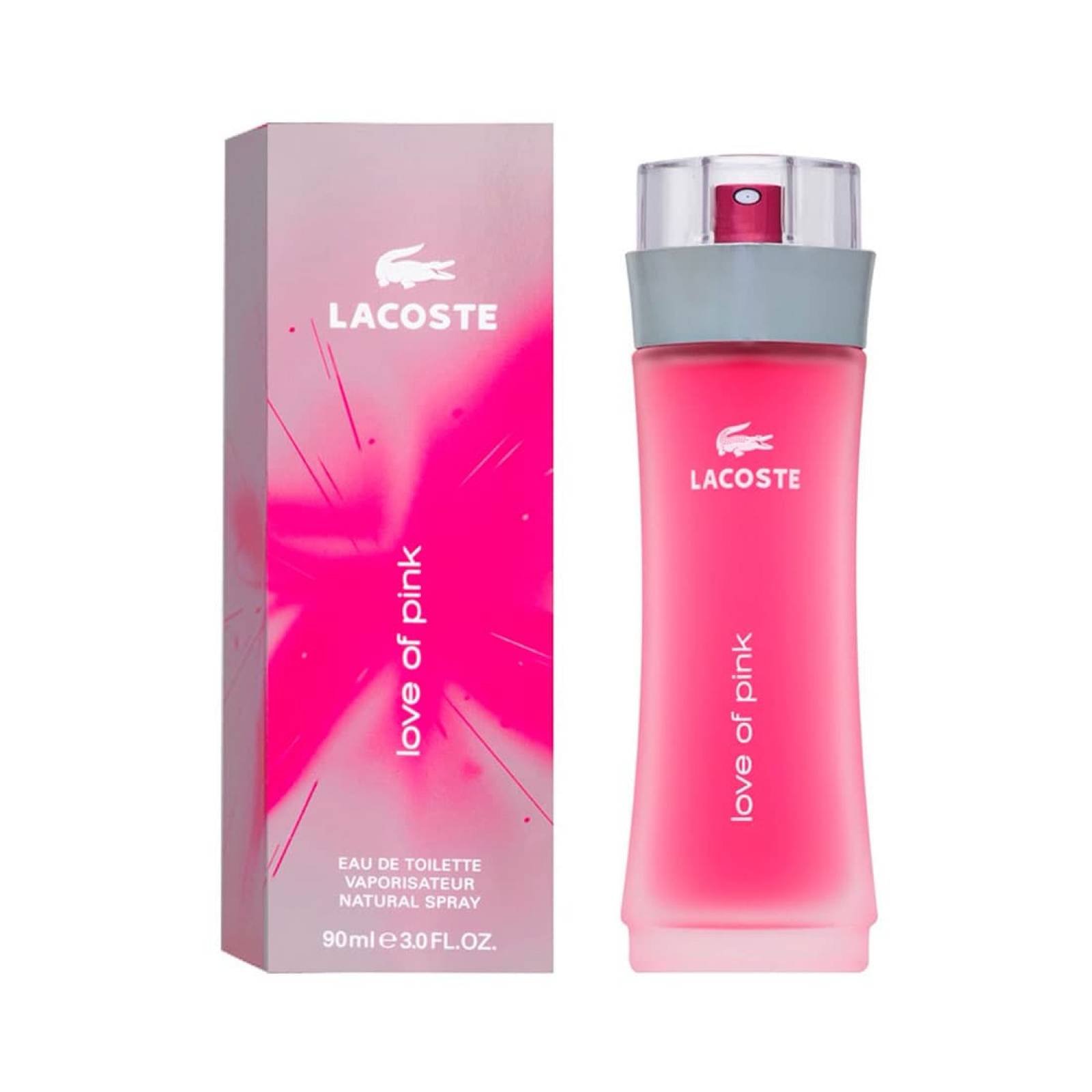 LOVE OF PINK - LACOSTE - EDT SPRAY 90ML