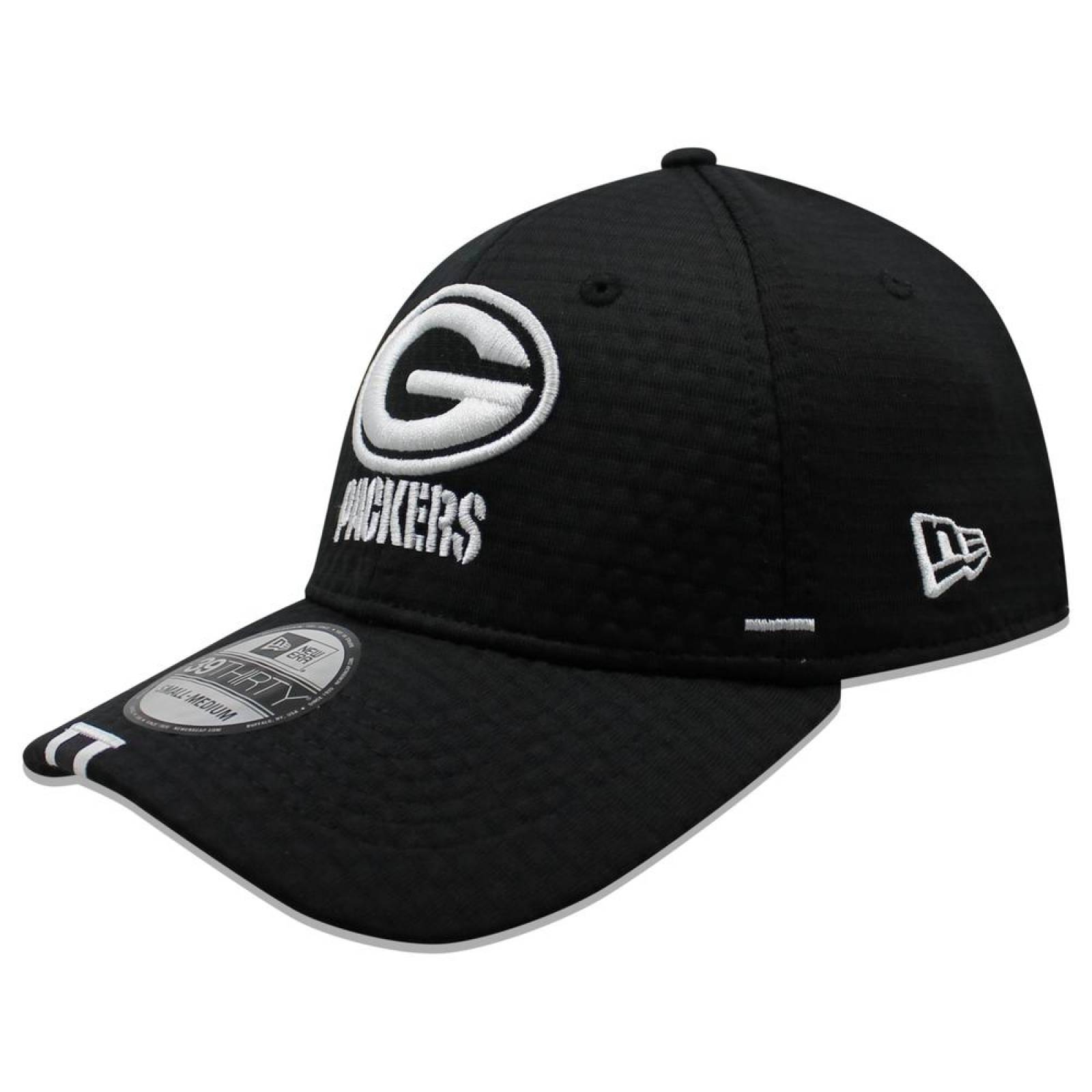 Gorra New Era 39 Thirty NFL 2019 Packers Training Negro 