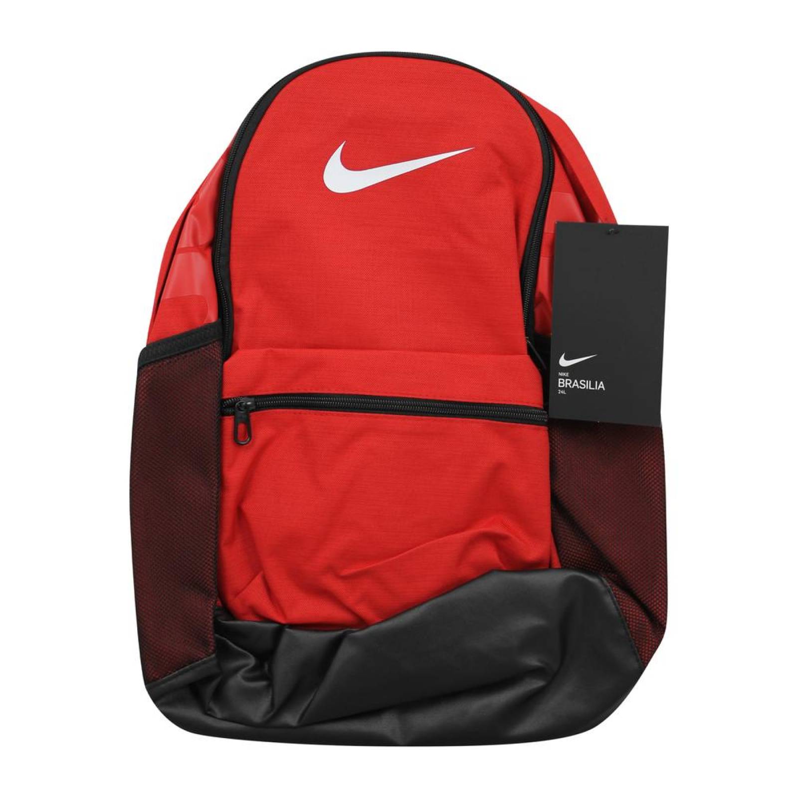 Mochila Nike Brasilia 5892410 Rojo Gorra Dad Cap De Regalo 