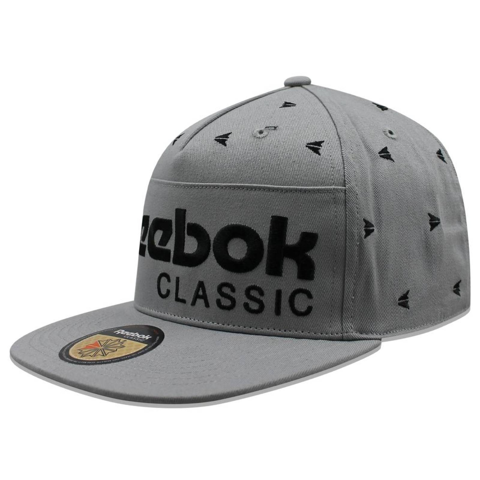 Gorra Reebok Classic Snapback Graphic Gris 