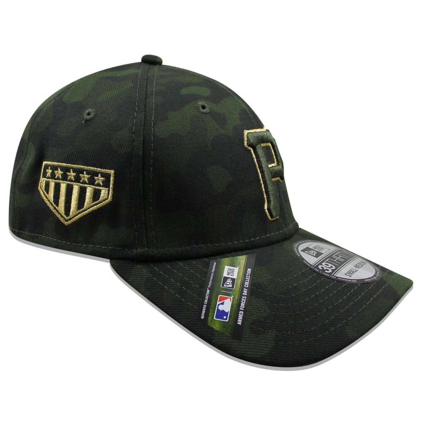 Gorra New Era 39 Thirty MLB Pirates Armed Forces Day Camo 