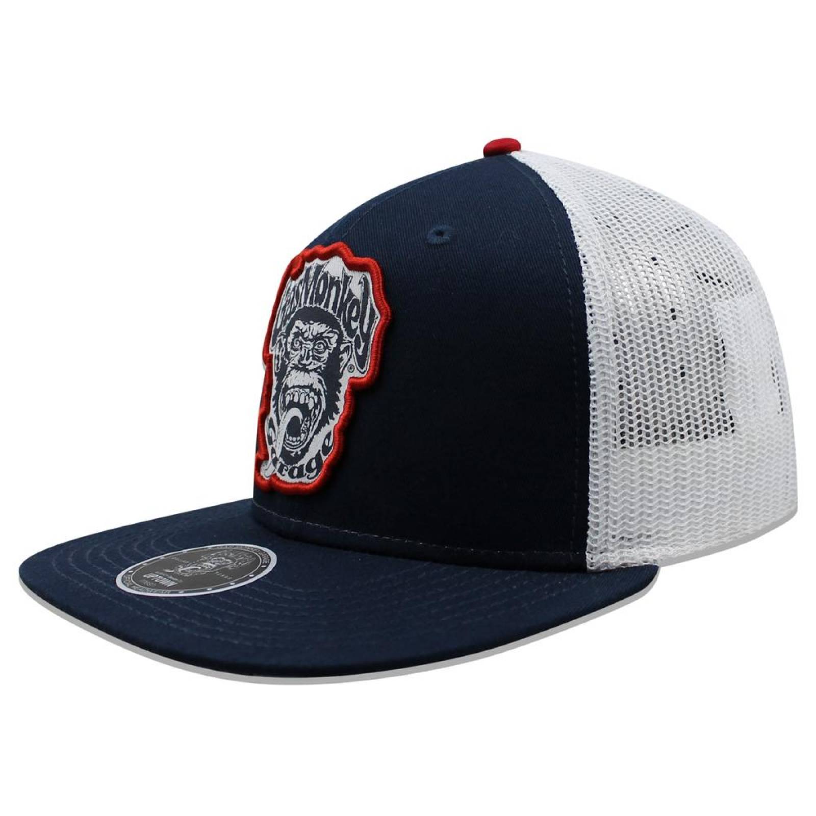 Gorra Gas Monkey Snapback Stars Cars Azul 